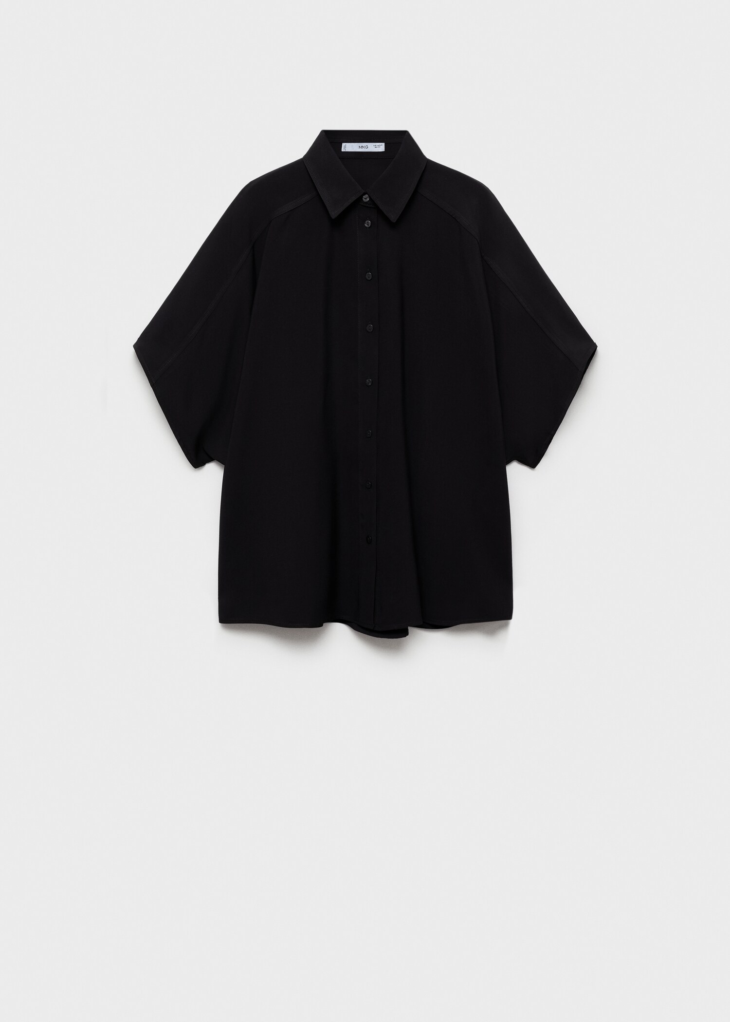 Koszula oversize z krótkim rękawem - Artykuł bez modela/modelki