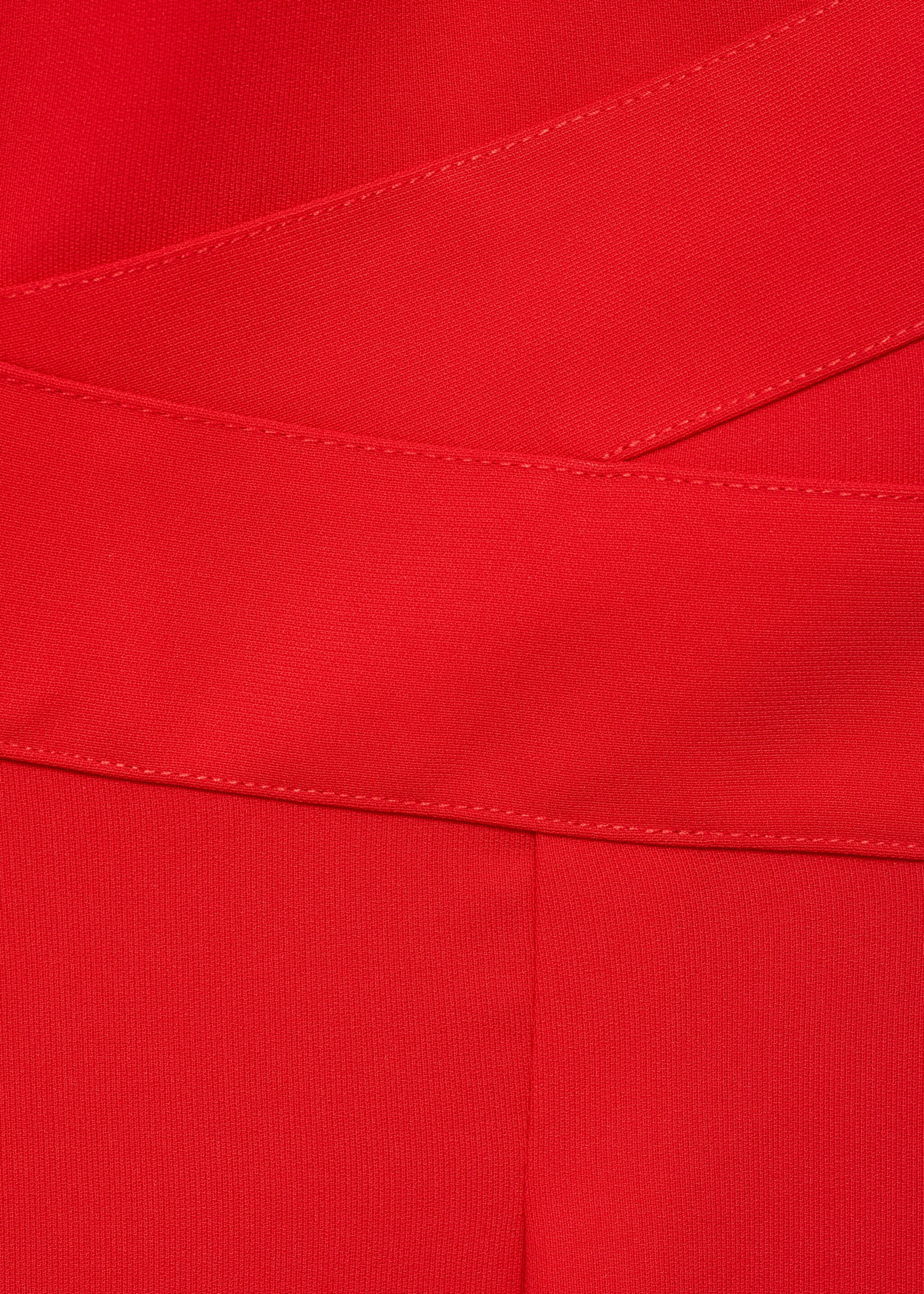 Mono largo detalle cruzado - Detalle del artículo 8, Rojo. Ref: 77064776-00.