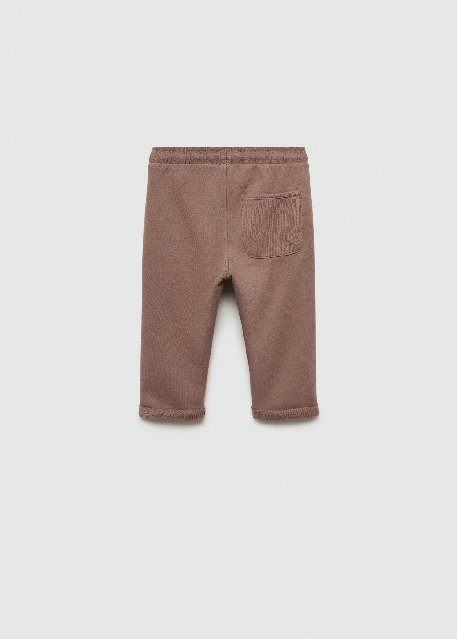 Jogger-Hose aus Baumwolle - Rückseite des Artikels