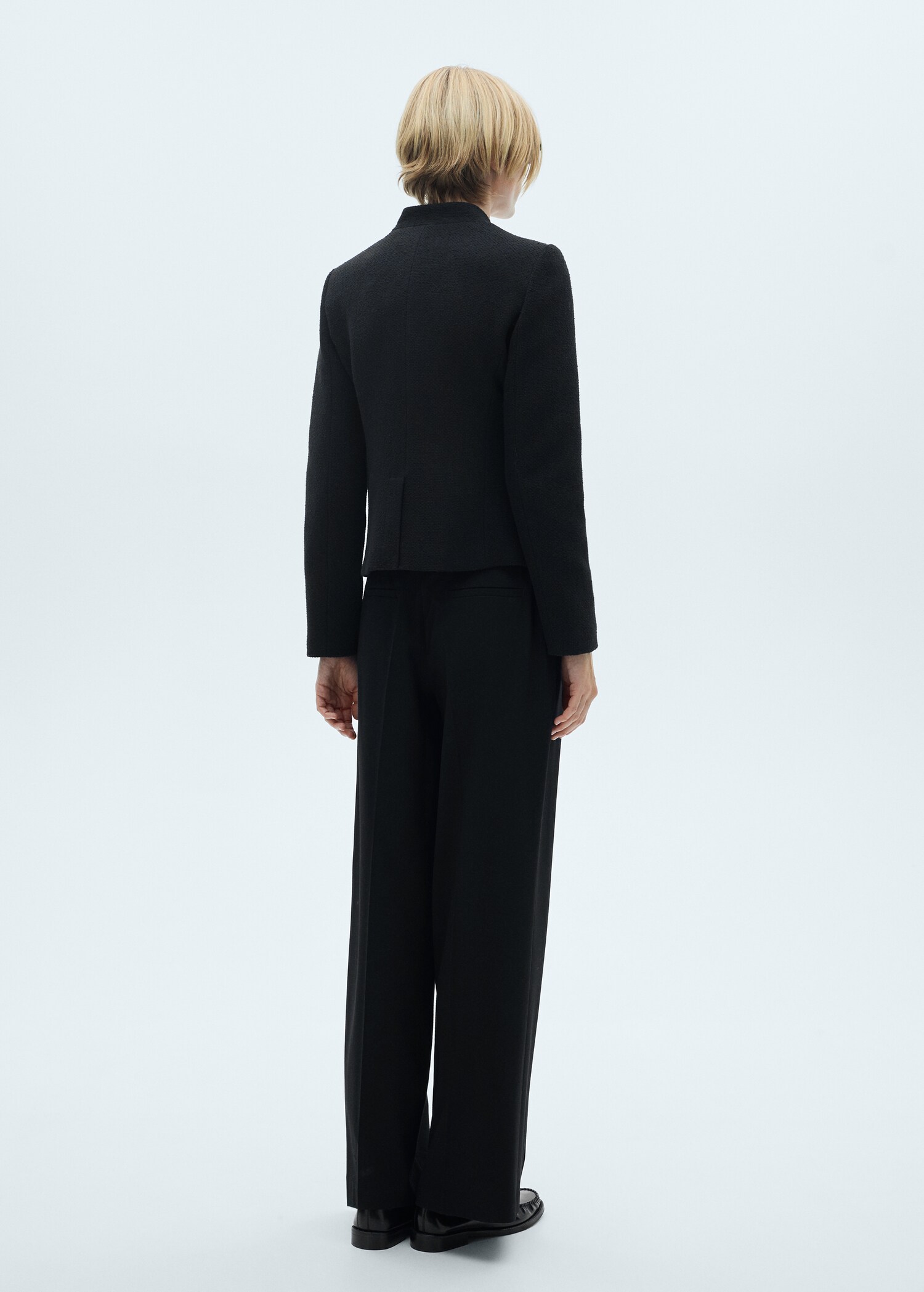 Pantalon pinces wideleg - Verso de l’article