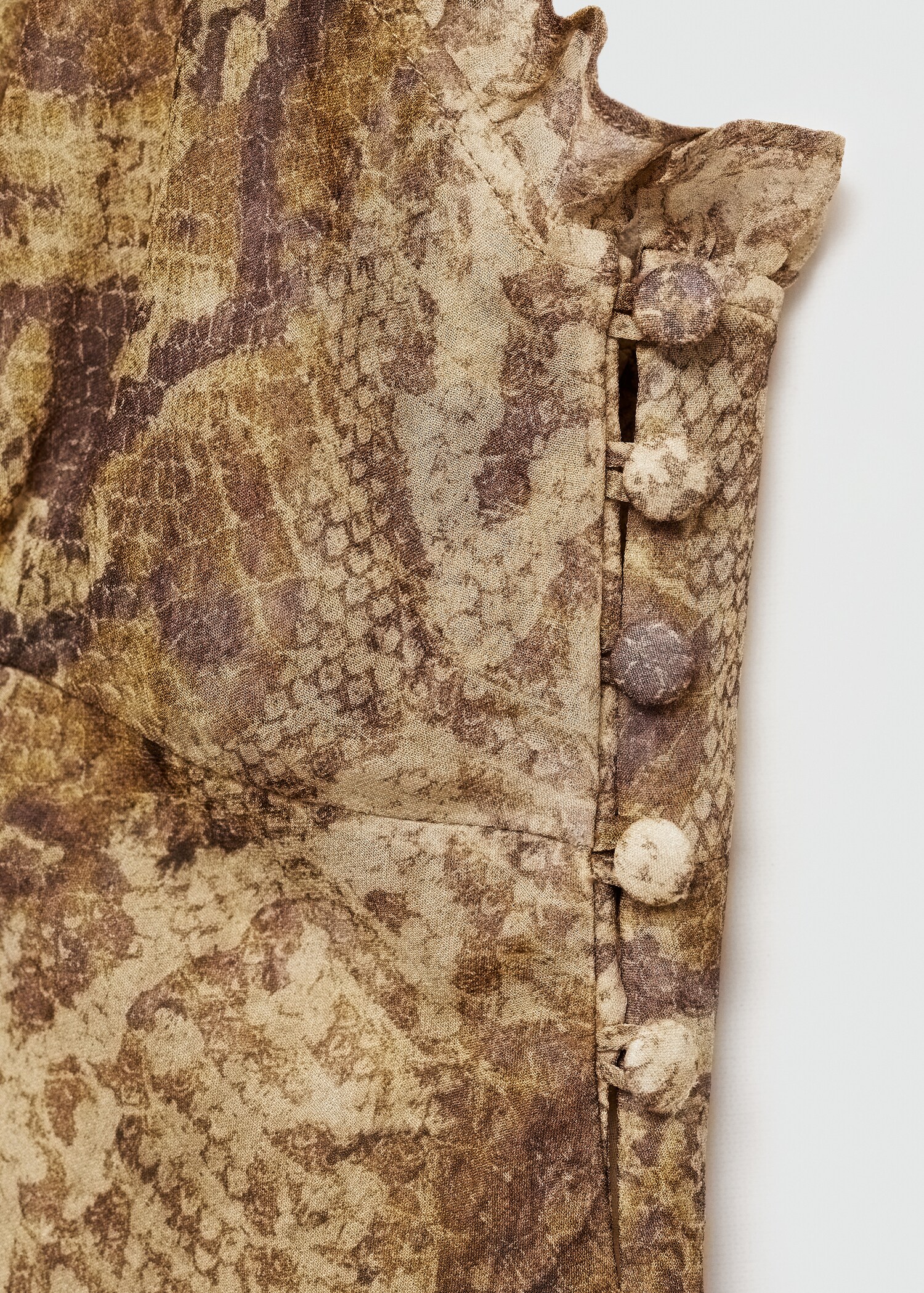 Robe gaze imprimé animal - Détail de l'article 0