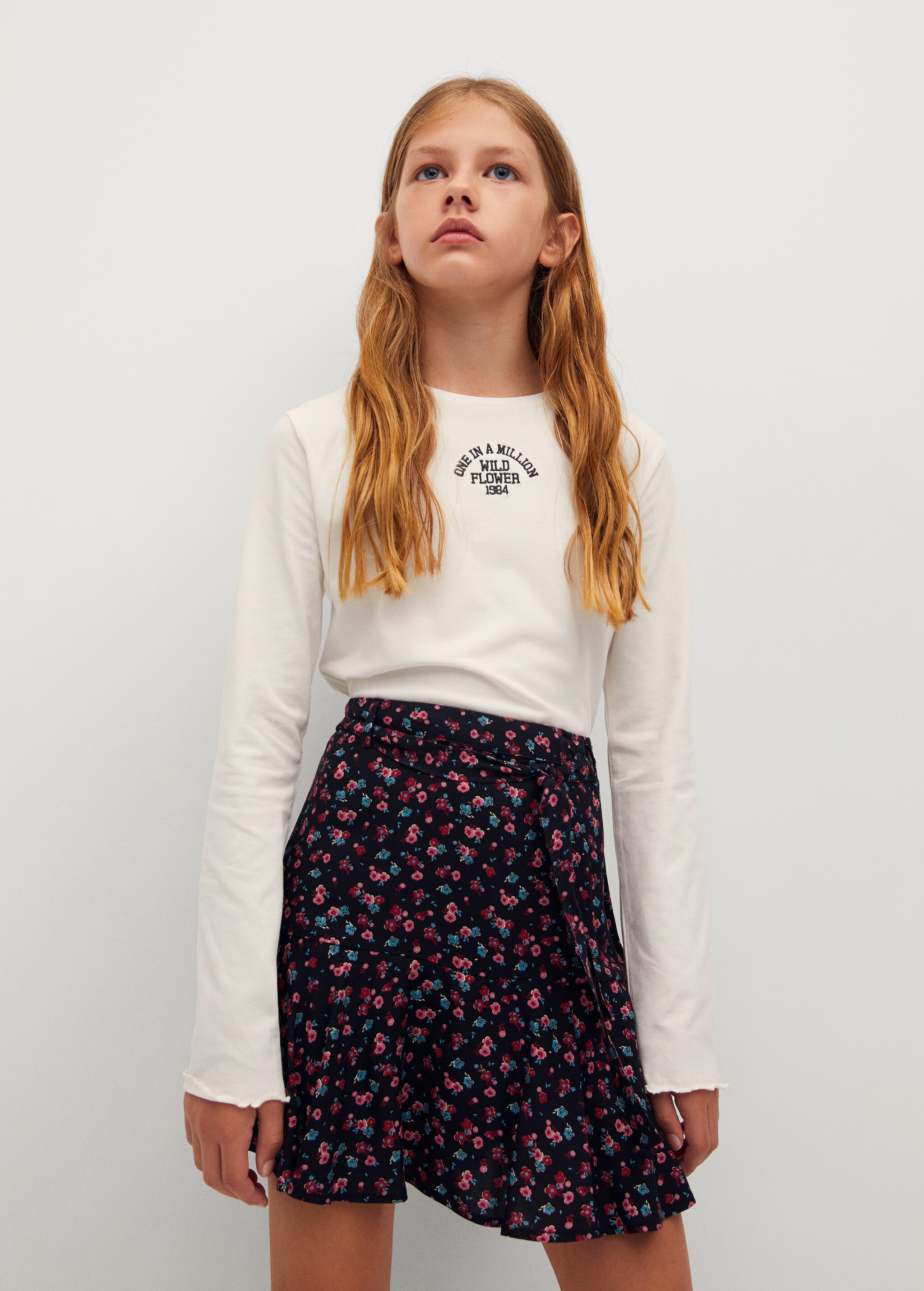 Floral print skirt - Medium plane