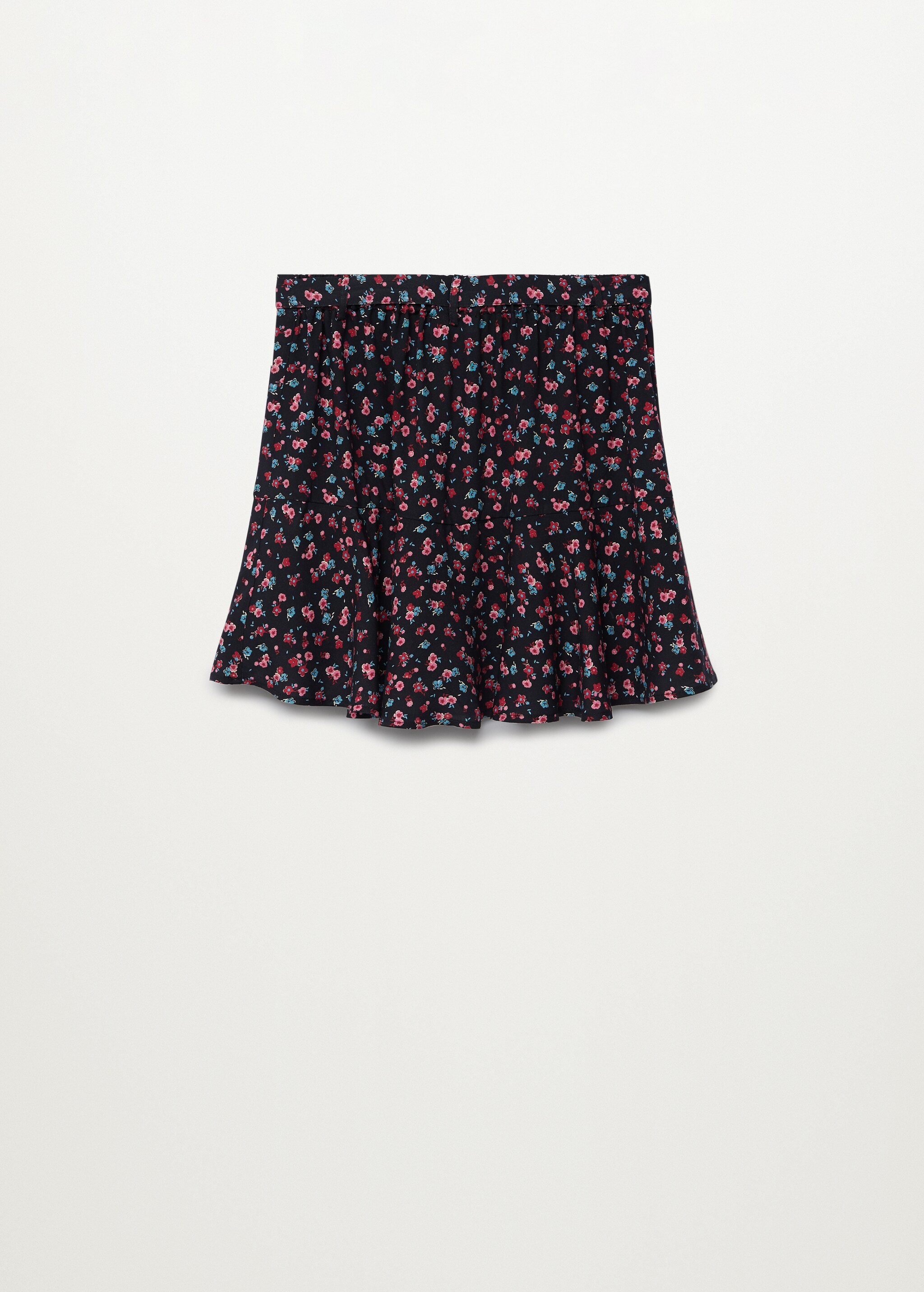 Floral print skirt - Reverse of the article
