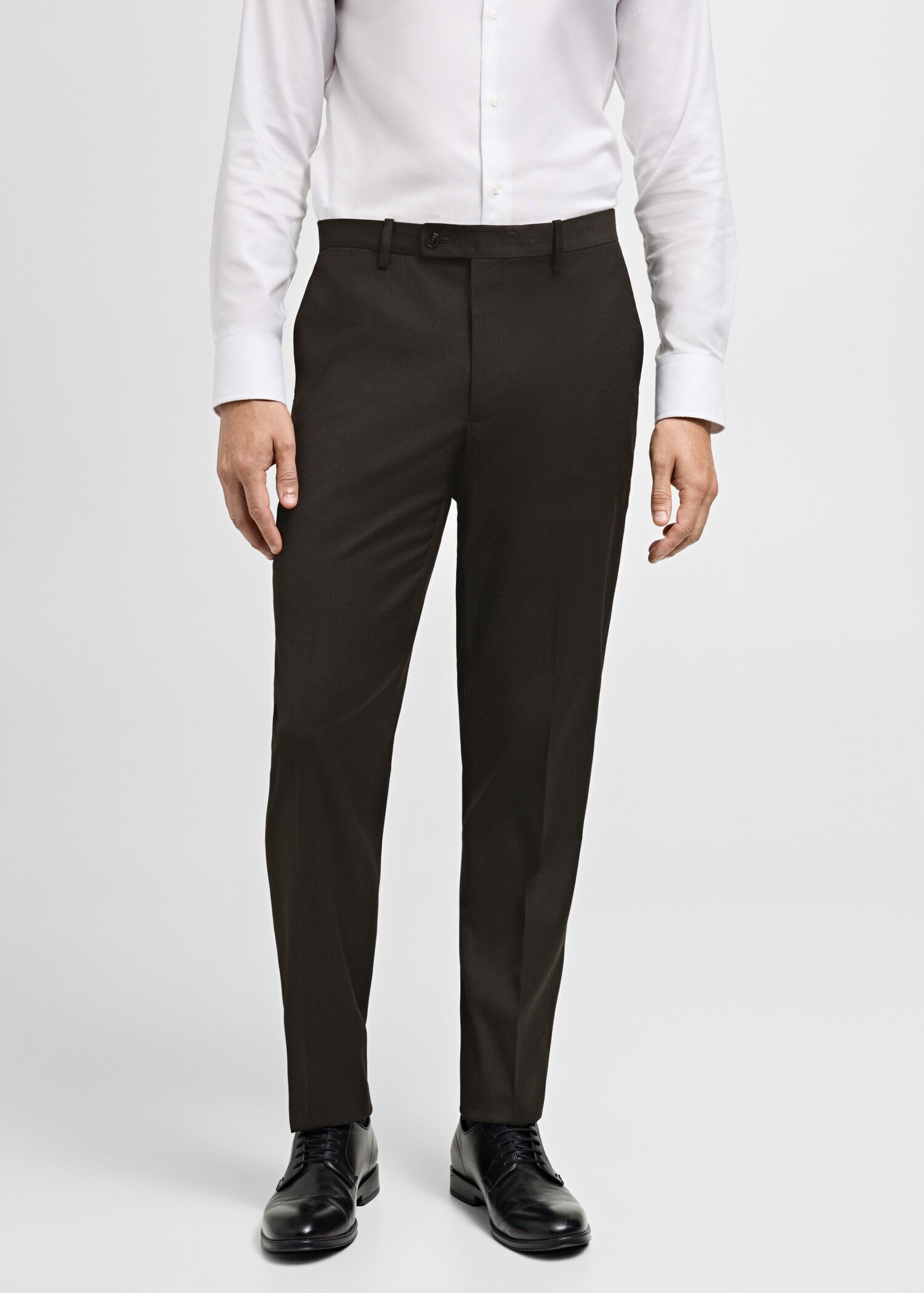 Kostymbyxa slim fit comfort stretch-material - Bild av mittparti