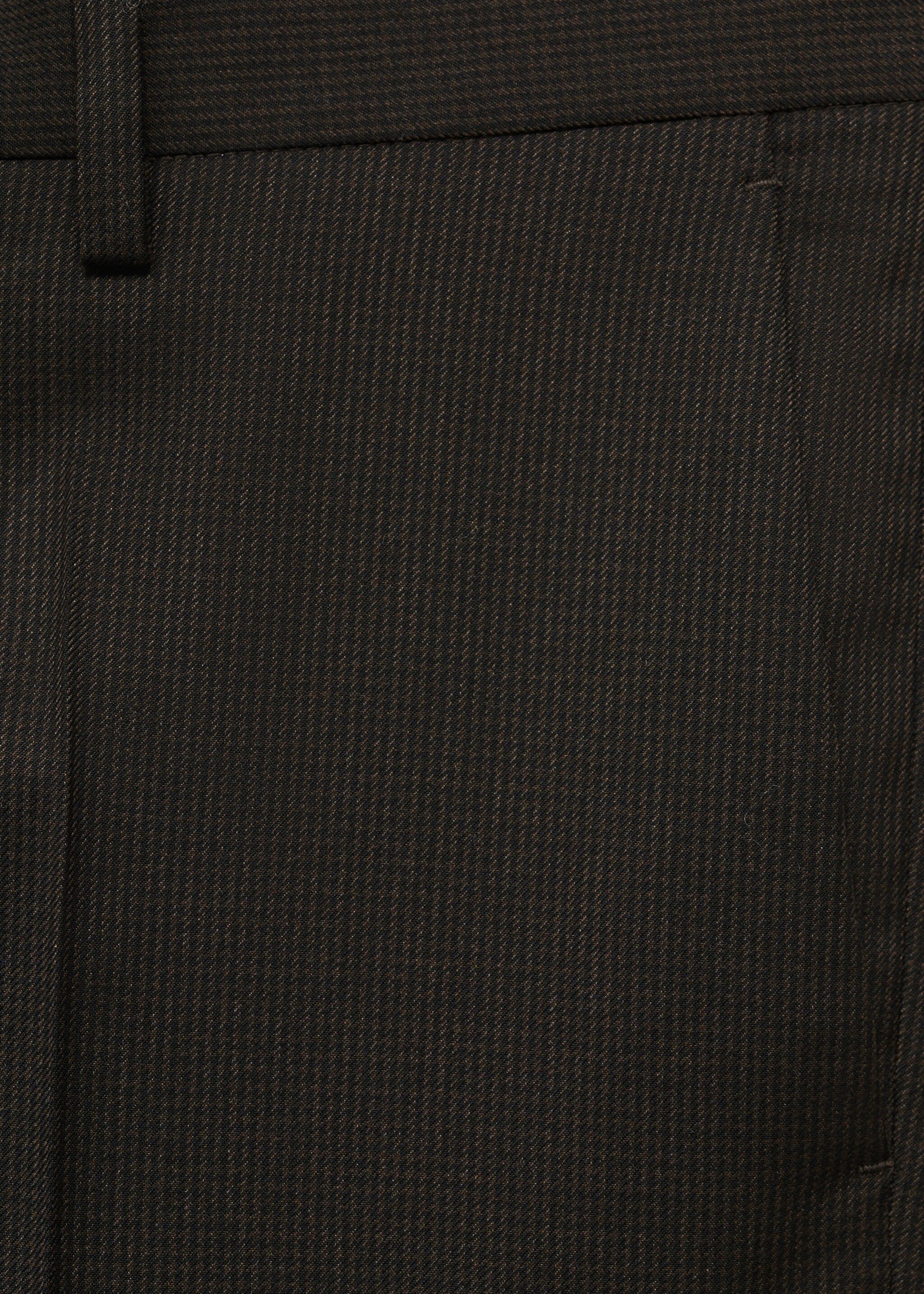 Kostymbyxa slim fit comfort stretch-material - Detaljer om artikeln 0, Brun. Ref: 77065147-00.