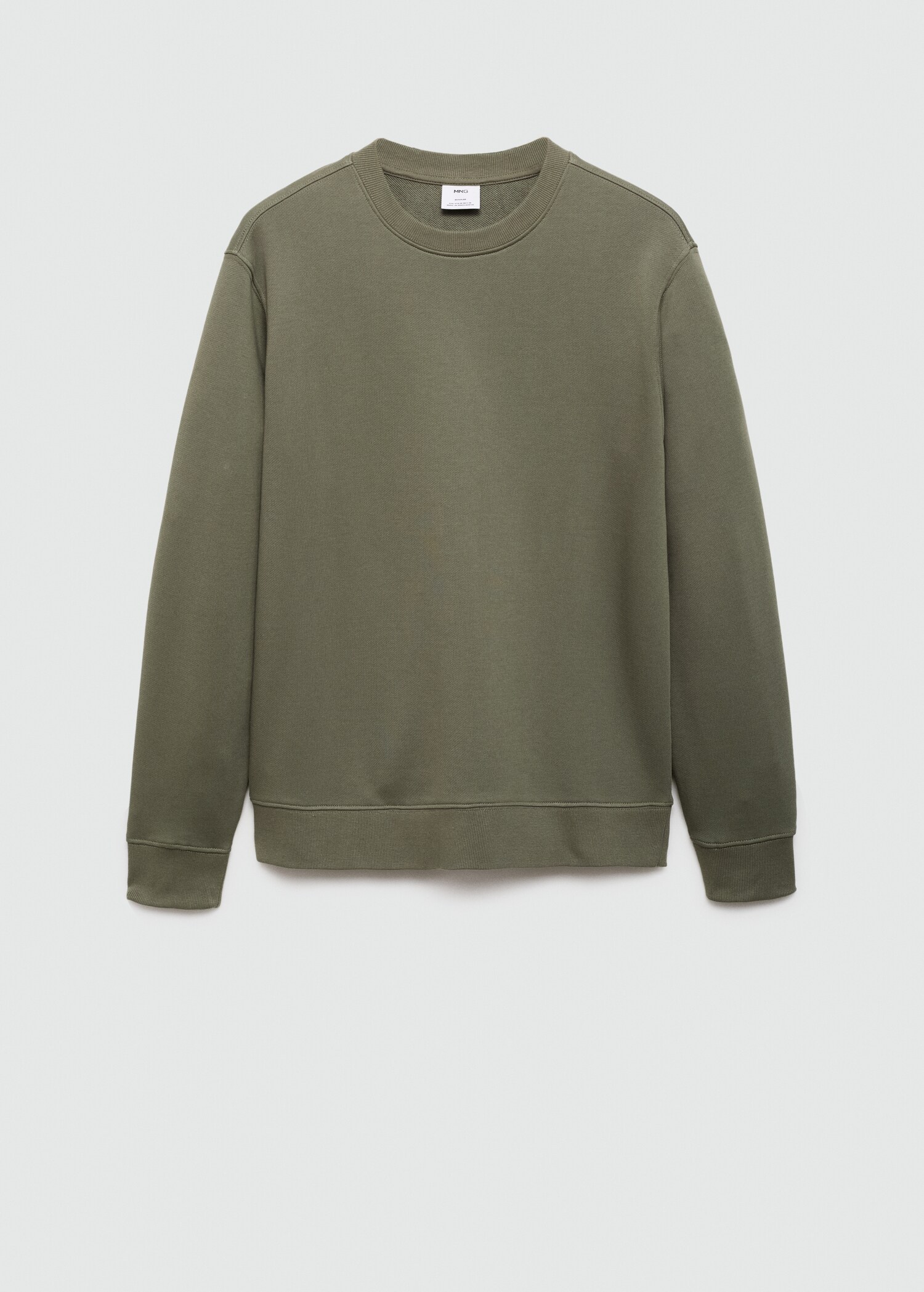 100% cotton regular-fit sweatshirt - Article without model