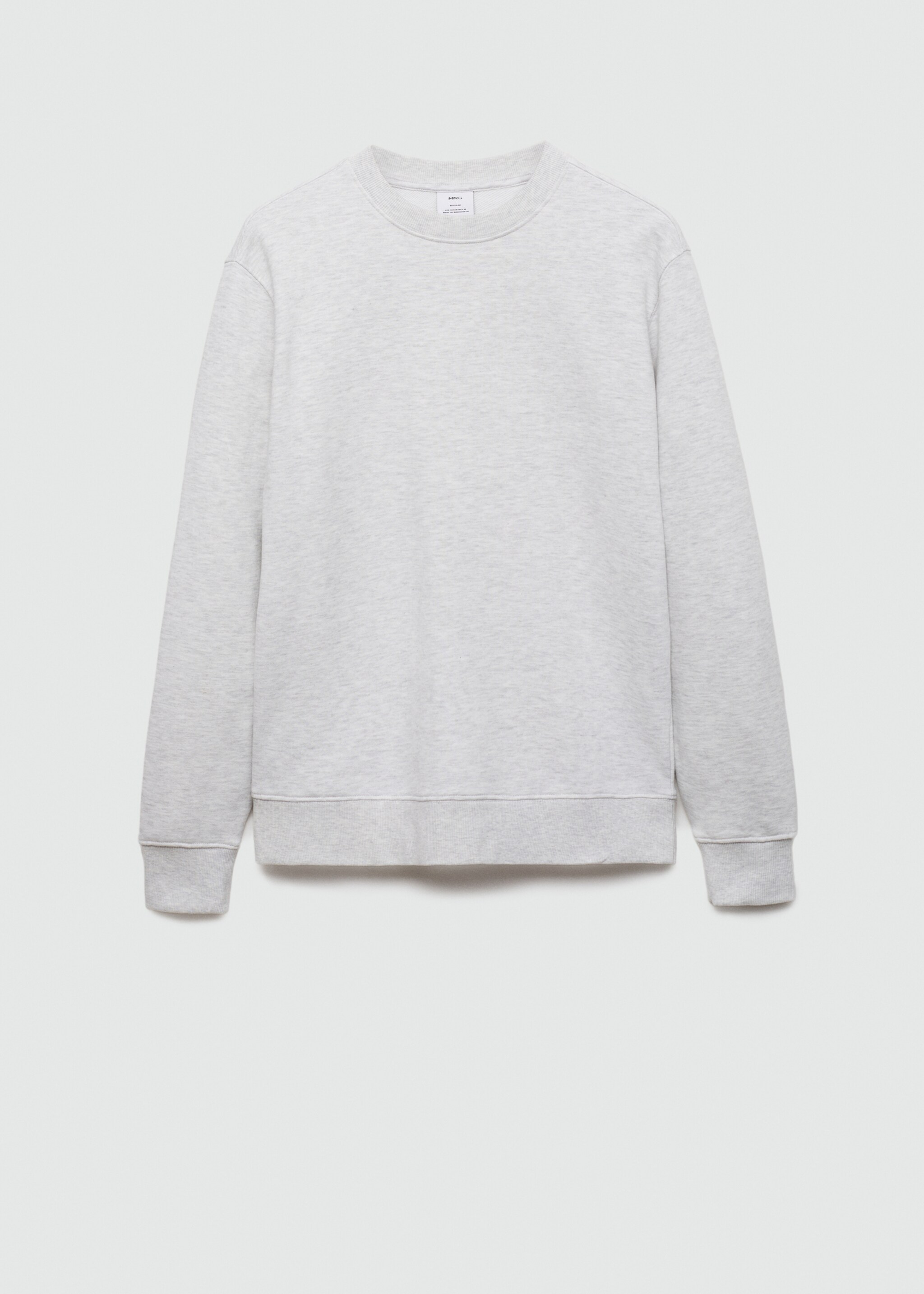 Sudadera regular fit 100% algodón - Artículo sin modelo