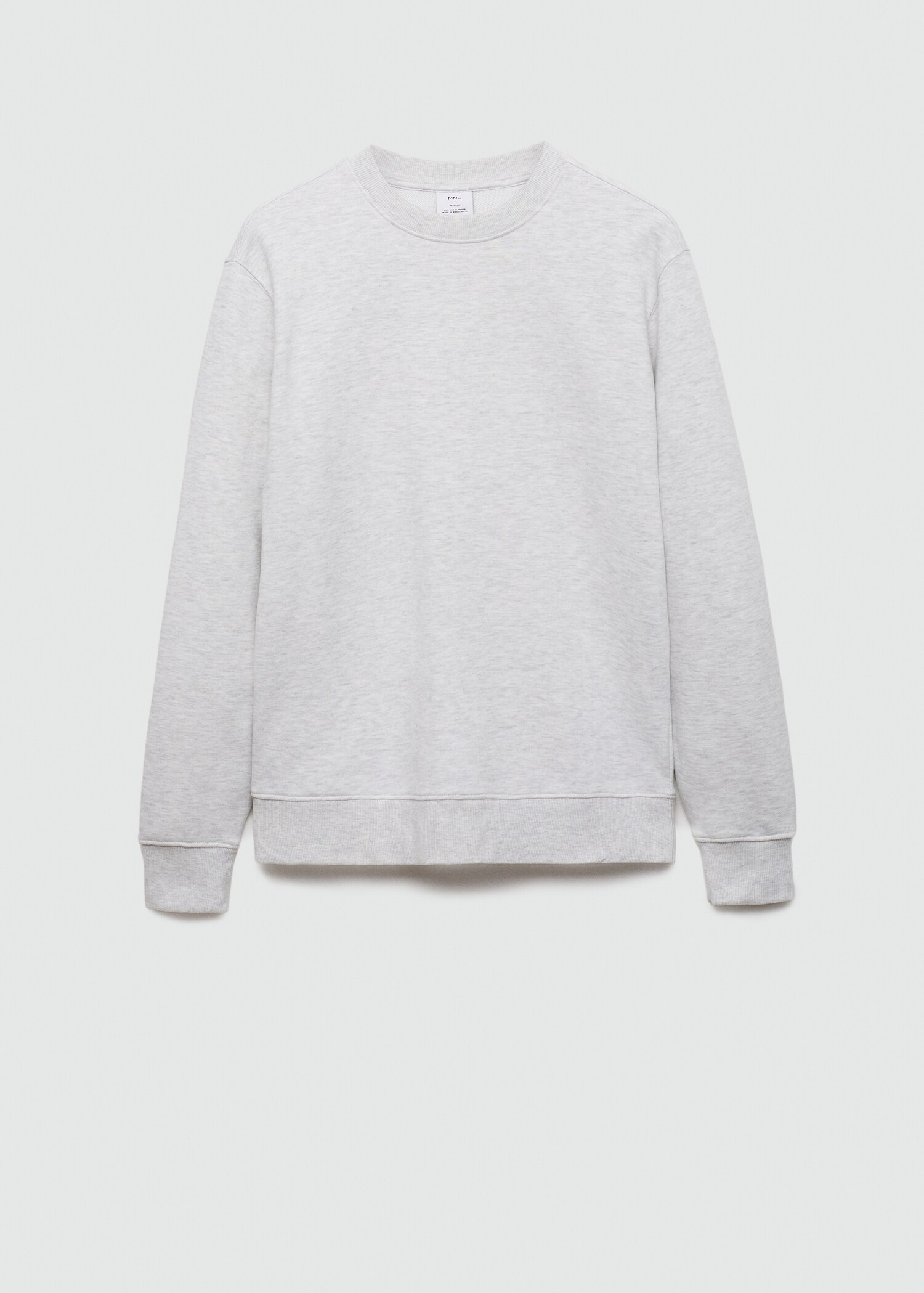 100% cotton regular-fit sweatshirt - Article without model