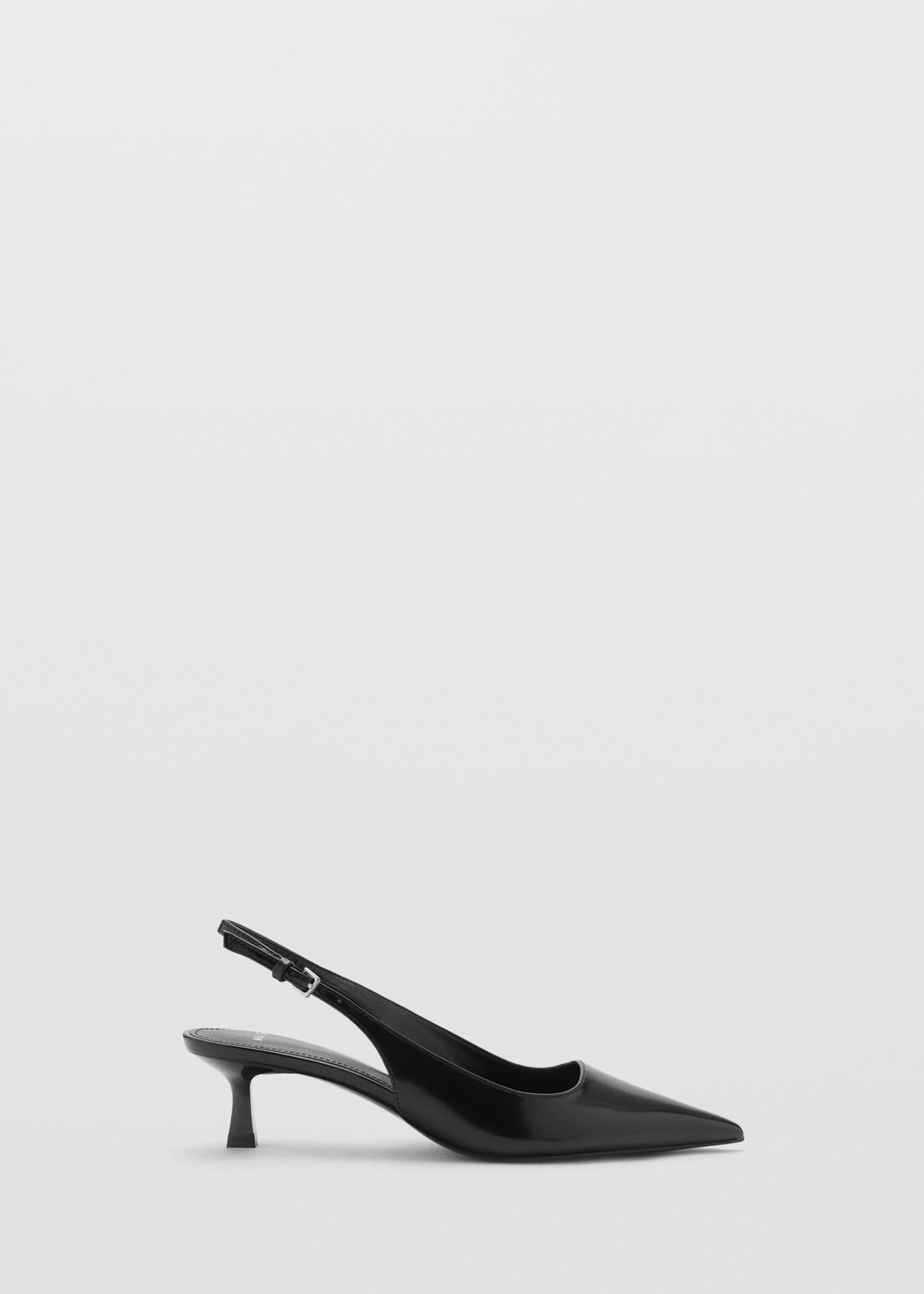 Kitten-heeled shoes - Article without model, Black. Ref: 77065151-00.