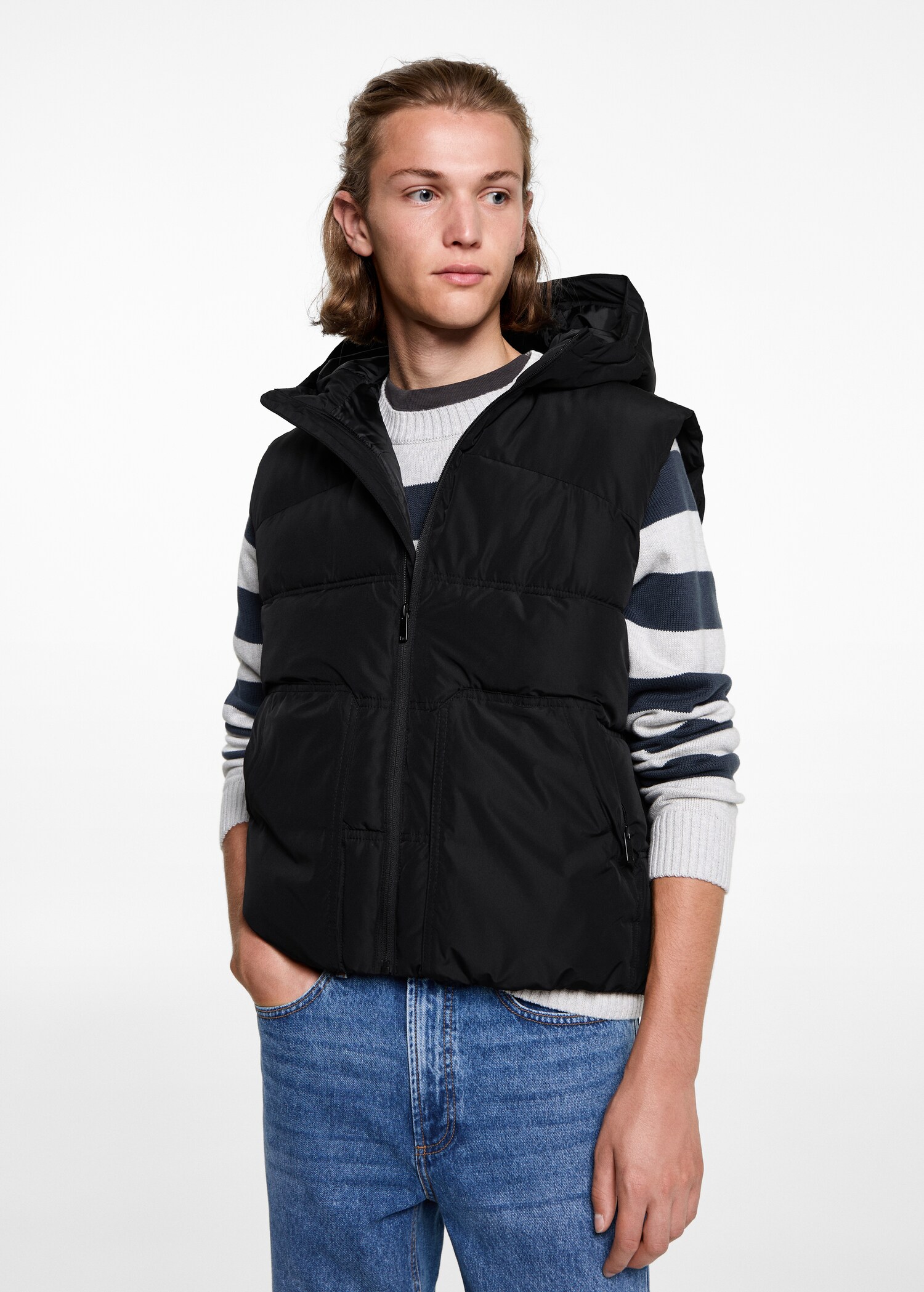 Quilted gilet - Medium plane