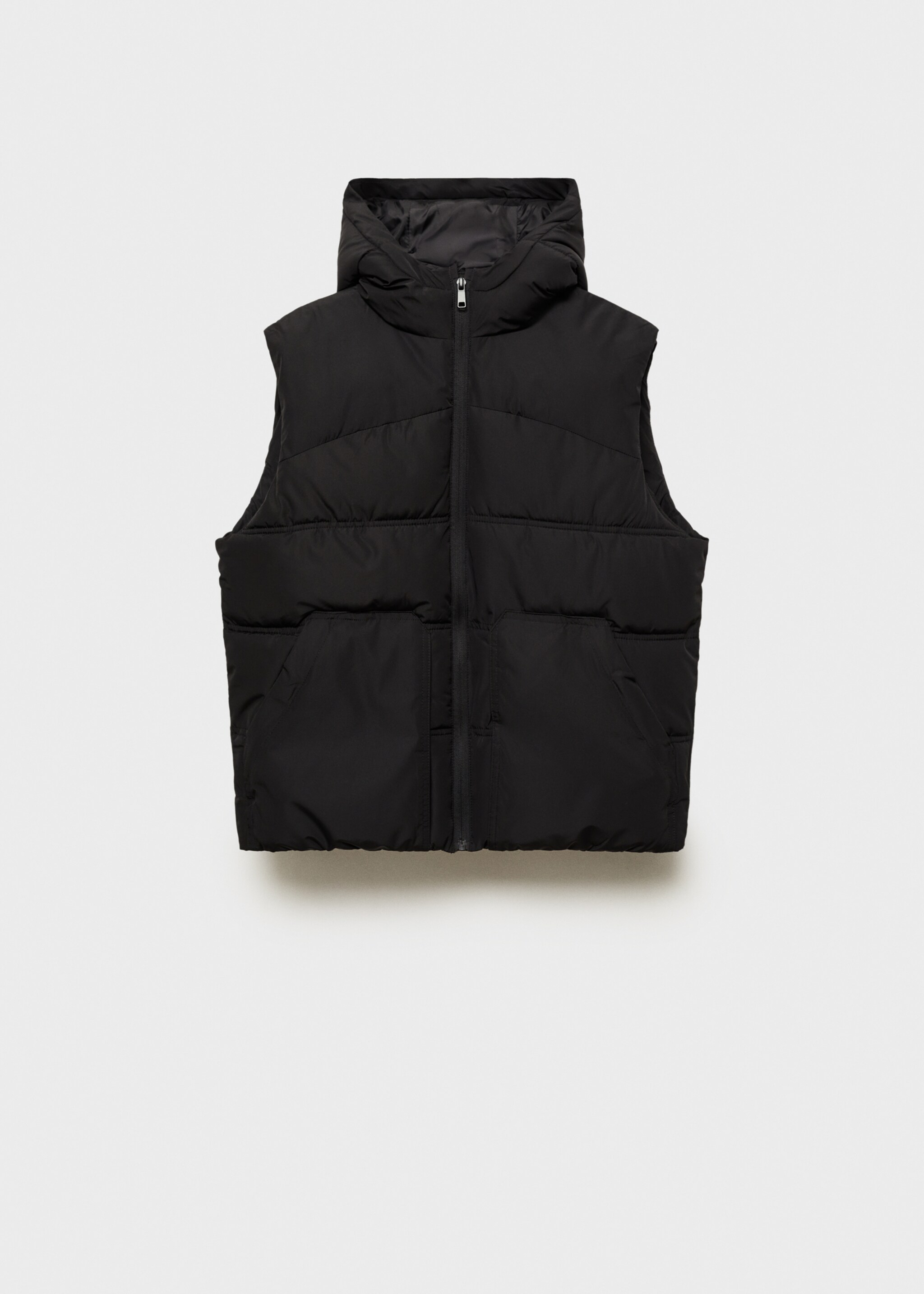 Gilet matelassé - Article sans modèle, Noir. Ref: 77065632-00.