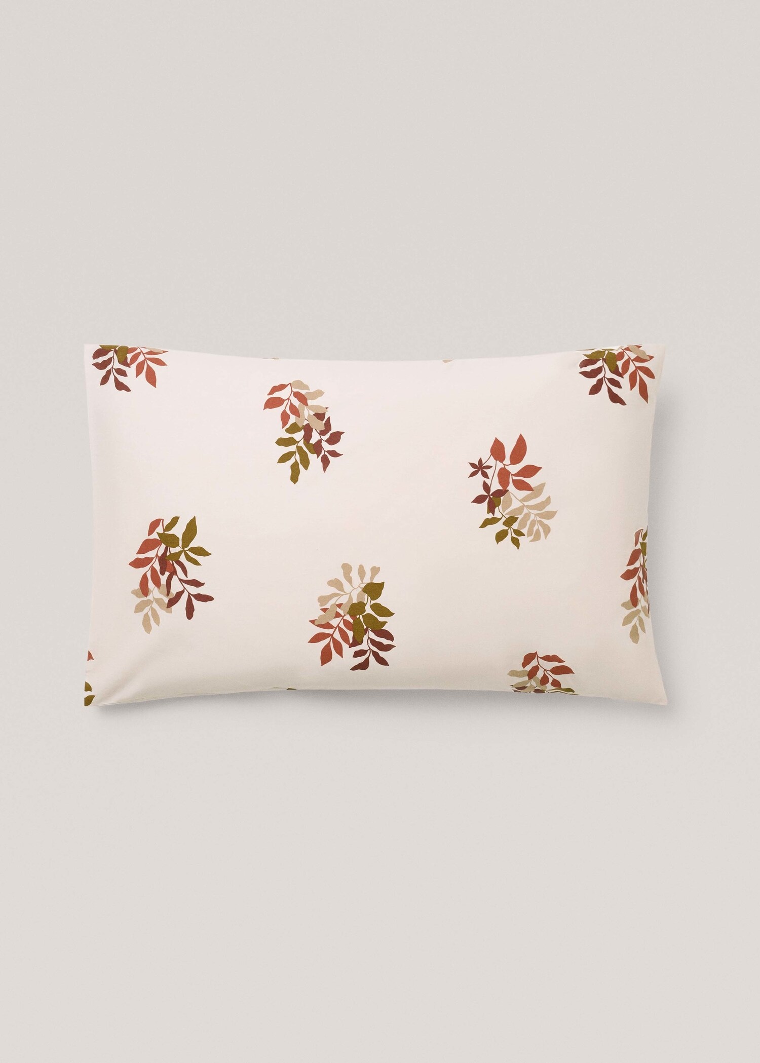 100% cotton floral pillowcase 50x75cm - Article without model