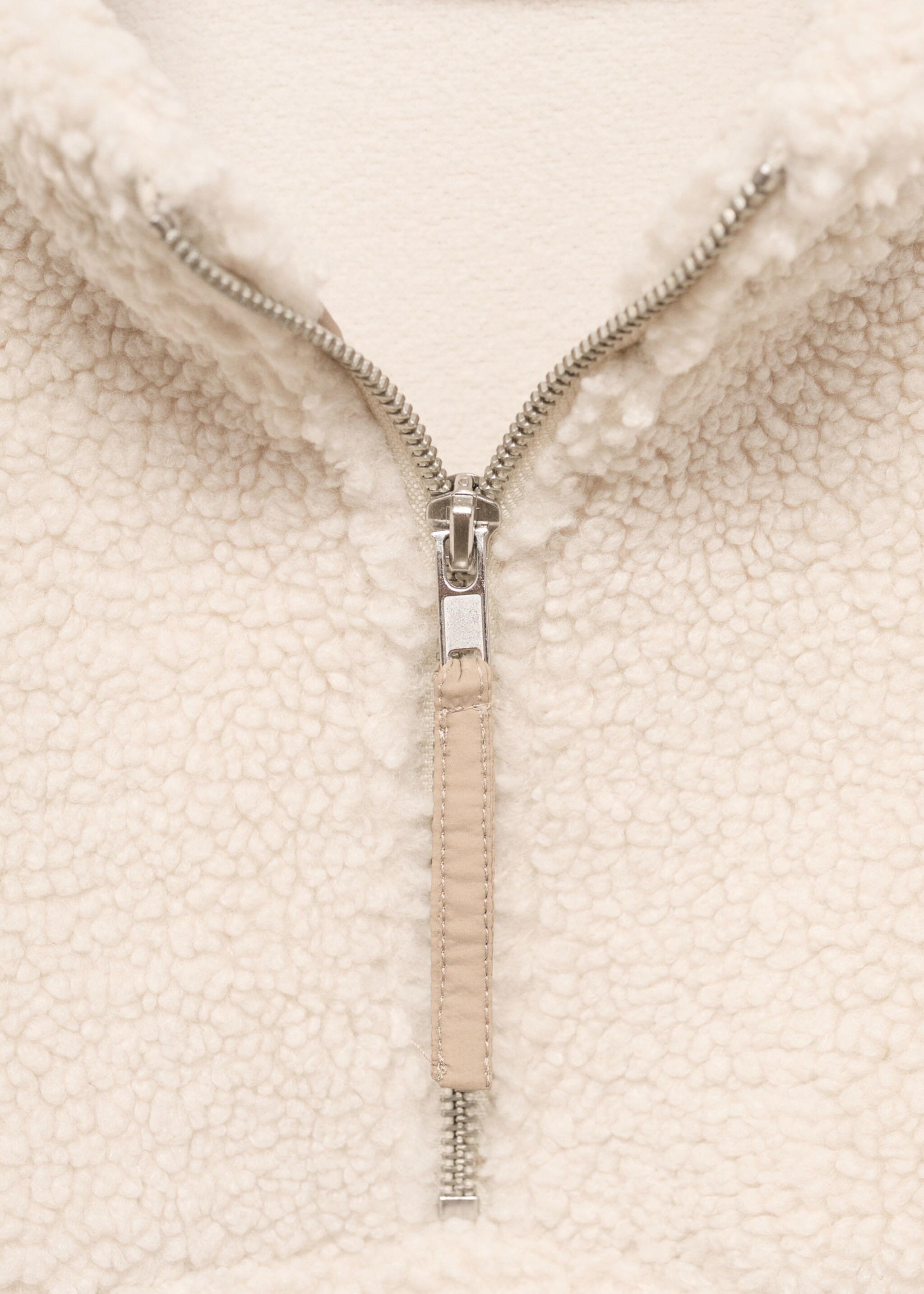 Sweat-shirt combiné imitation mouton - Détail de l'article 0