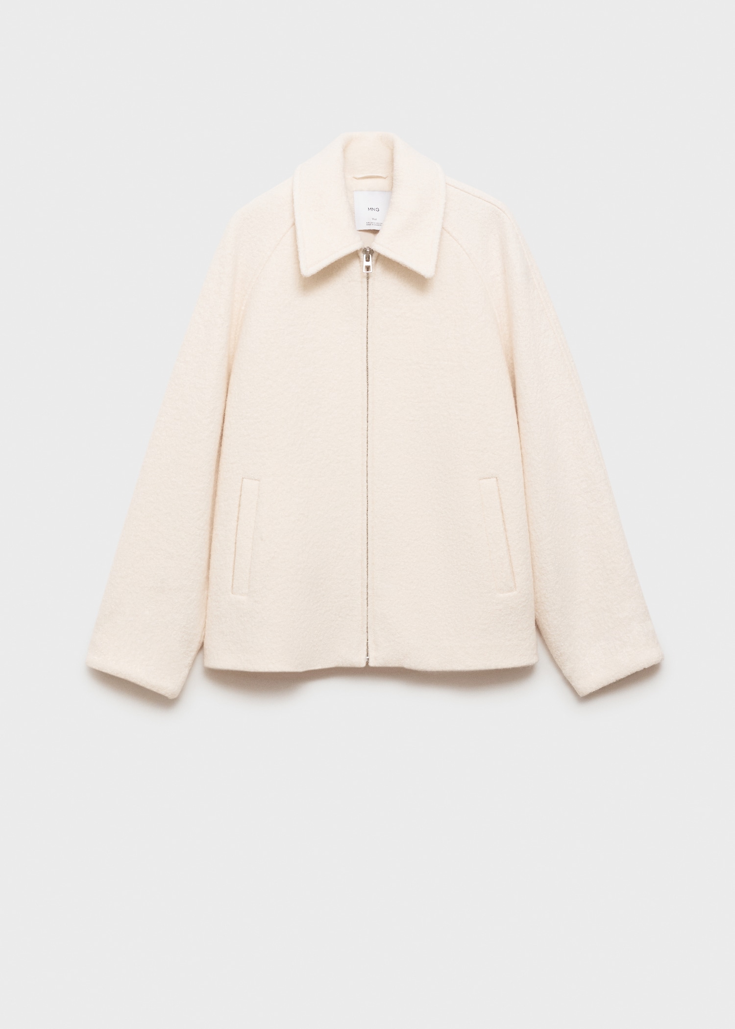 Wool jacket with pockets - Article without model