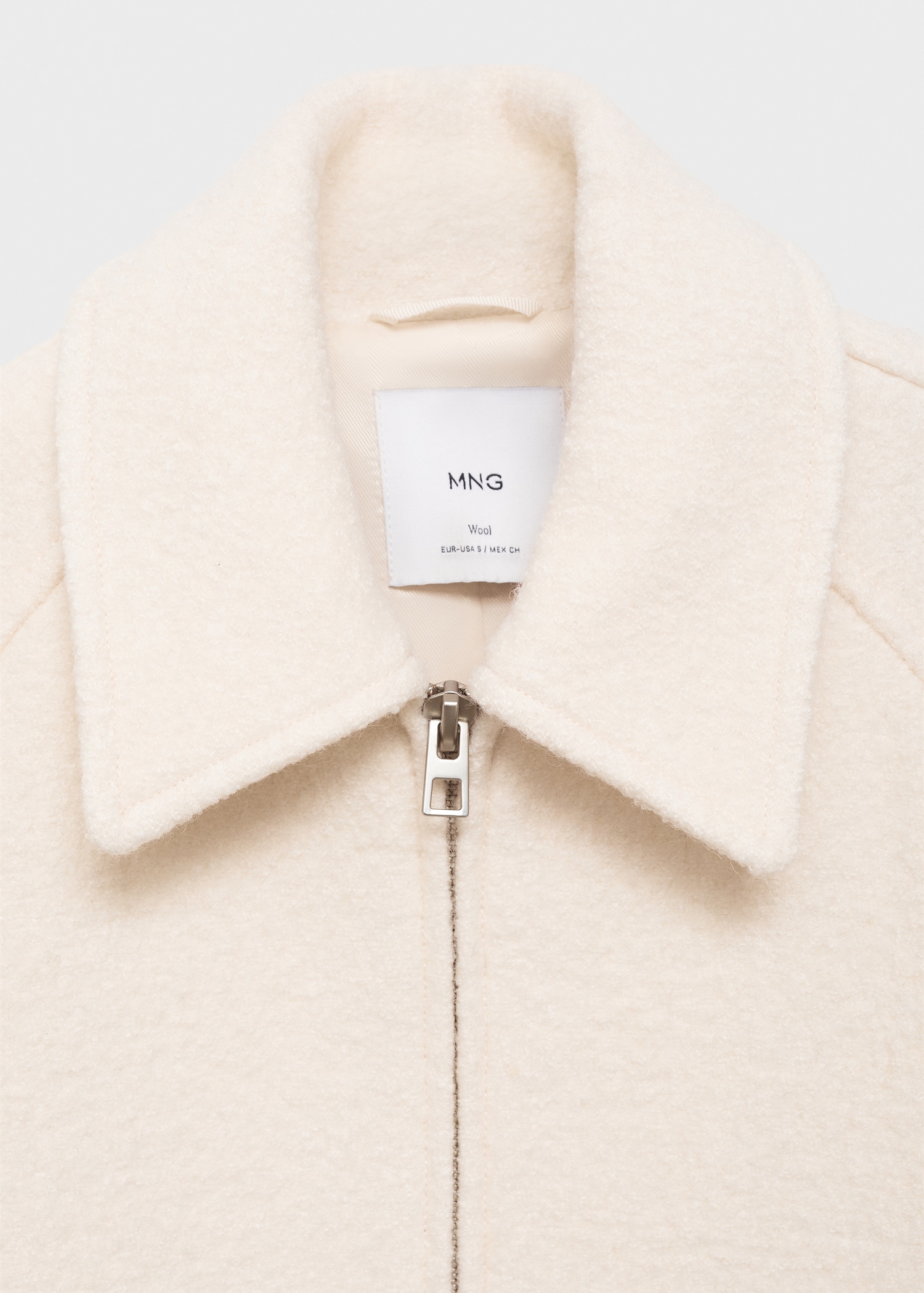 Wool jacket with pockets - Details of the article 8