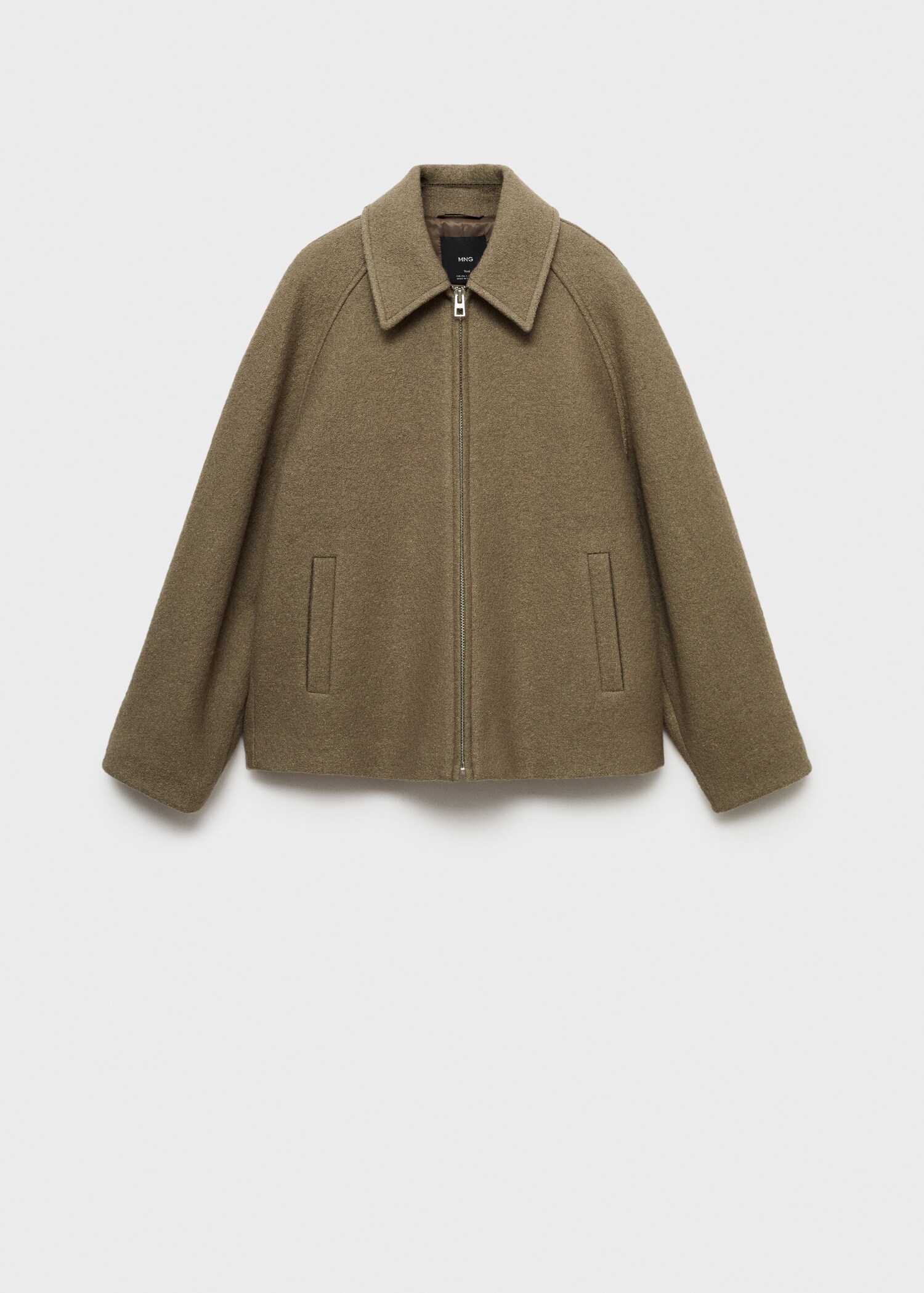 Wool jacket with pockets - Article without model