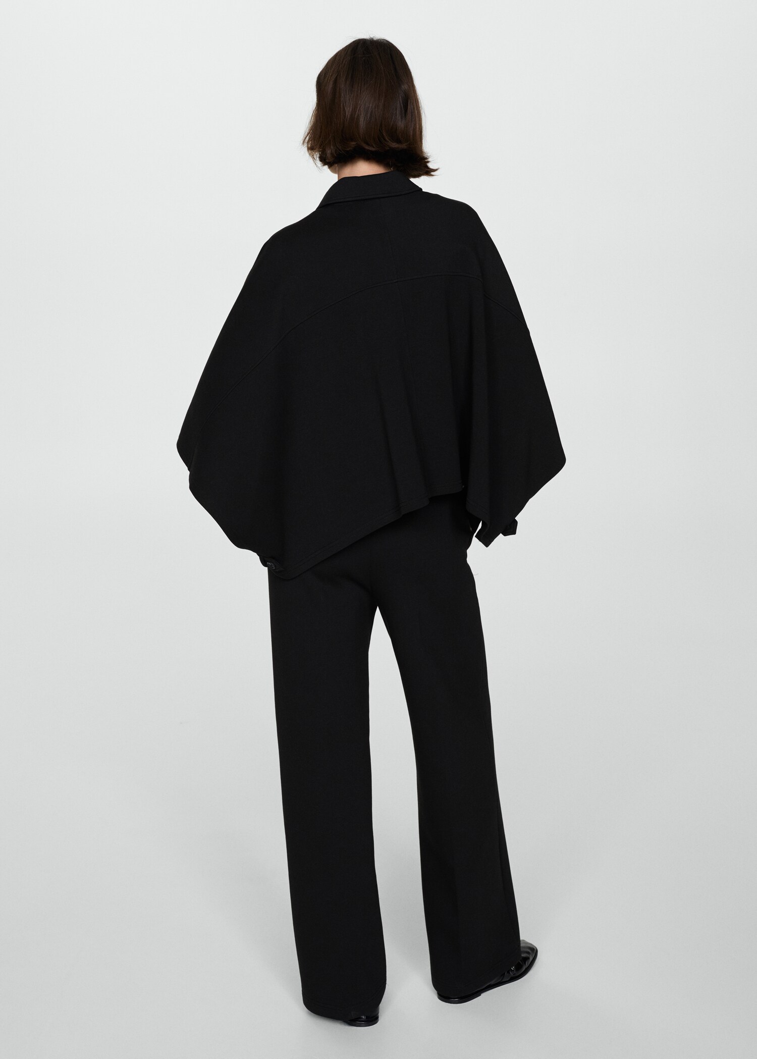 Chaqueta estilo capa botones - Reverso del artículo