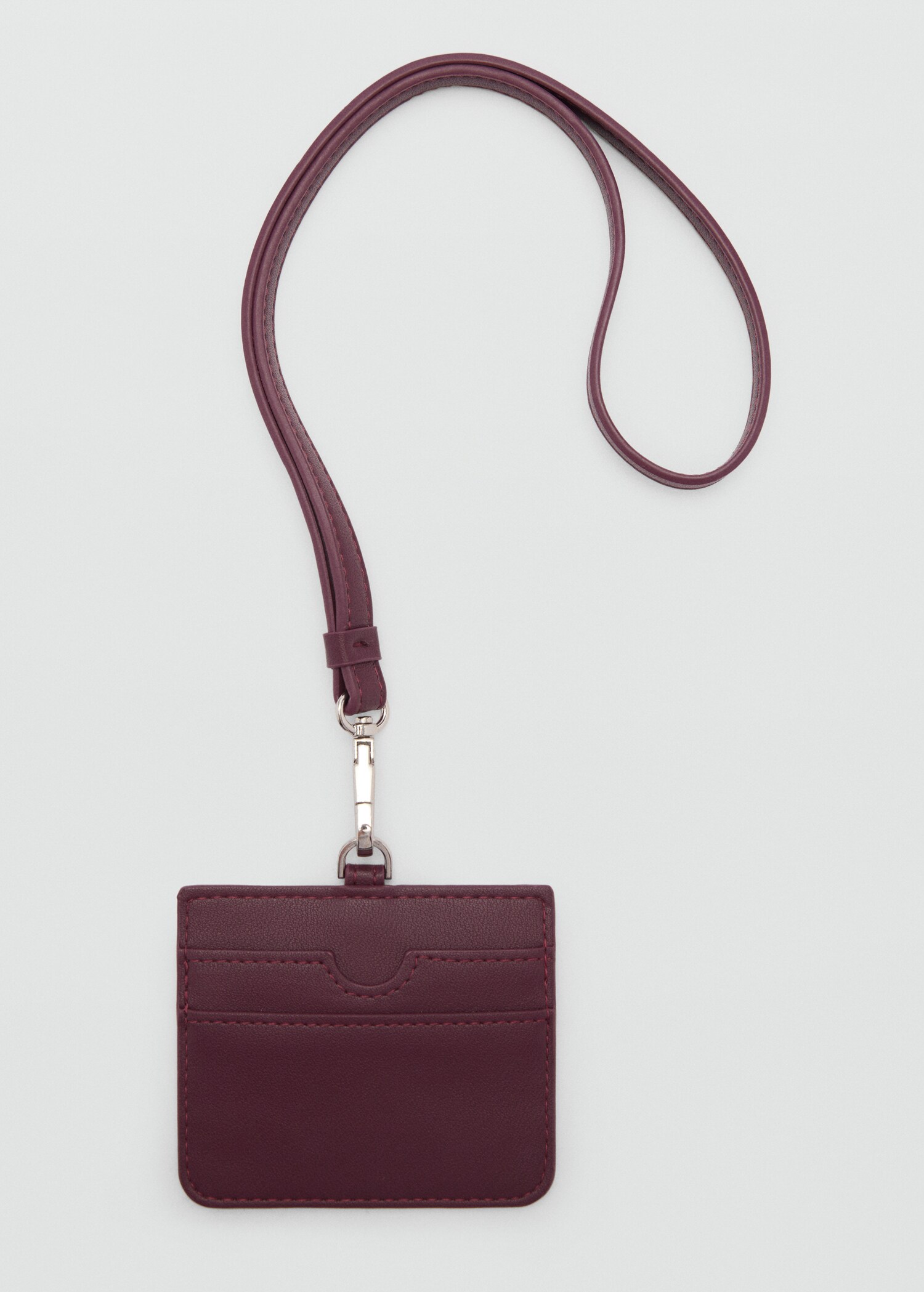 Leather-effect strap card holder - Details of the article 2