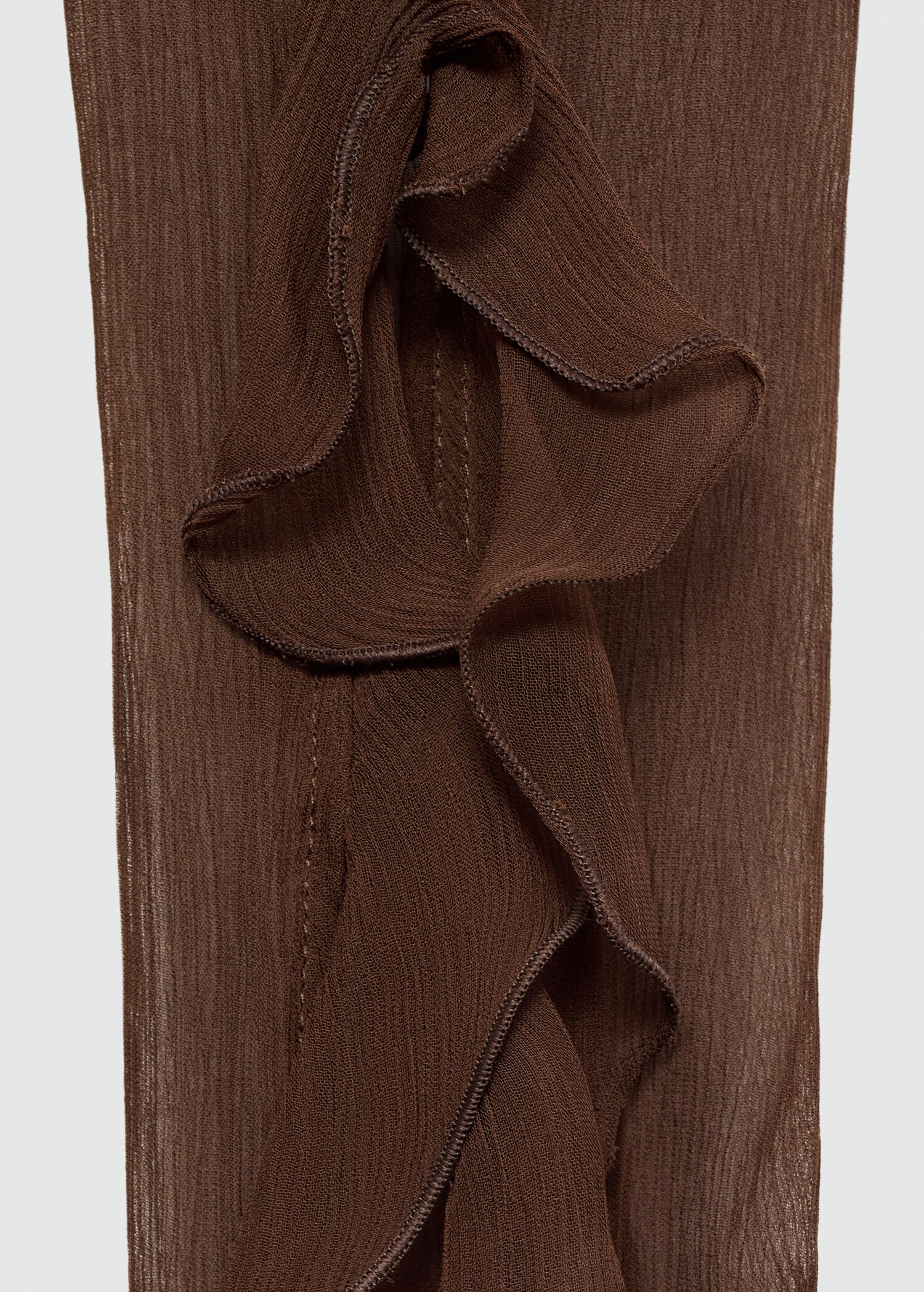 Halbdurchsichtige Rüschenbluse - Detail des Artikels 0