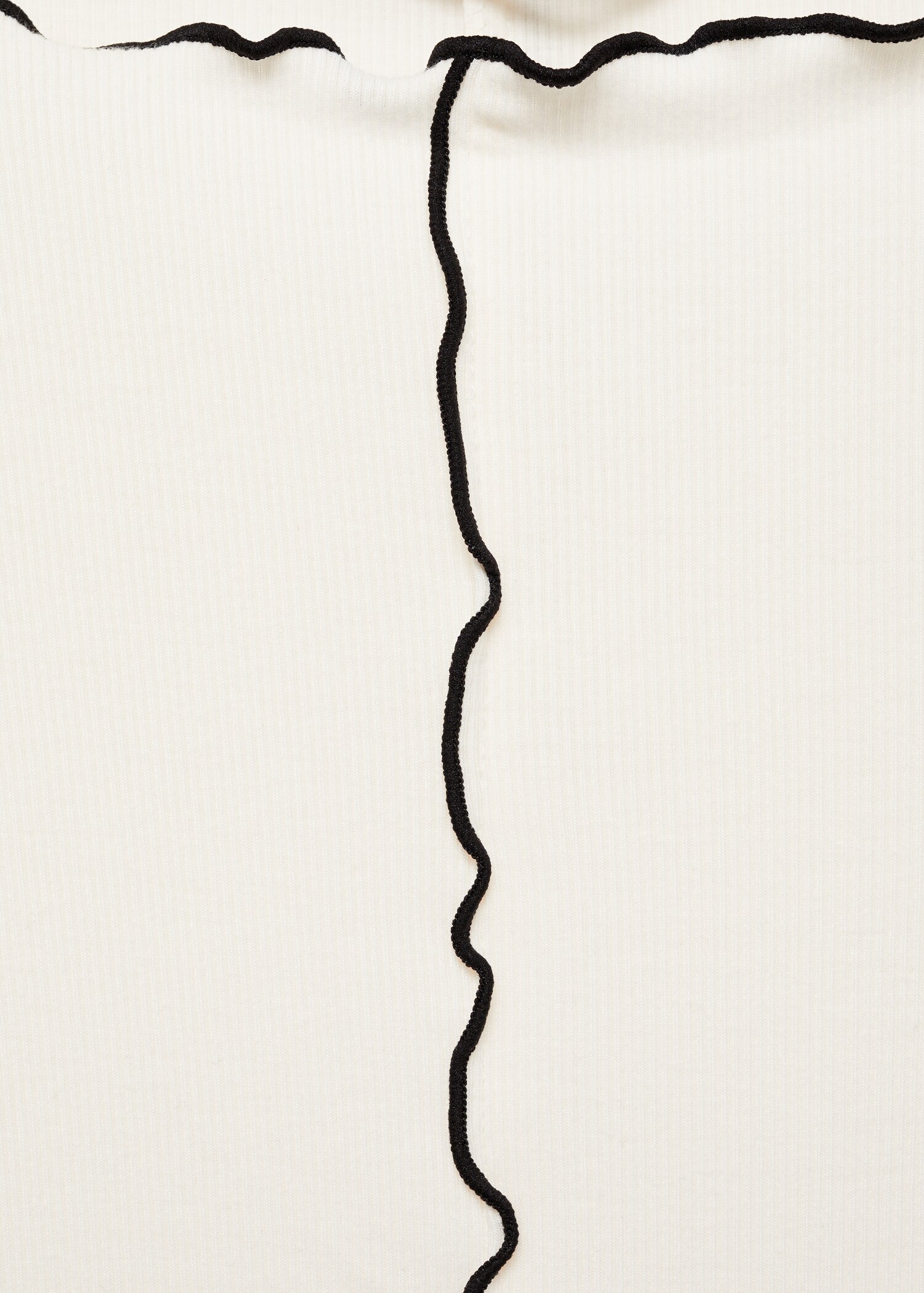 Langarm-T-Shirt mit Ziernähten - Detail des Artikels 8