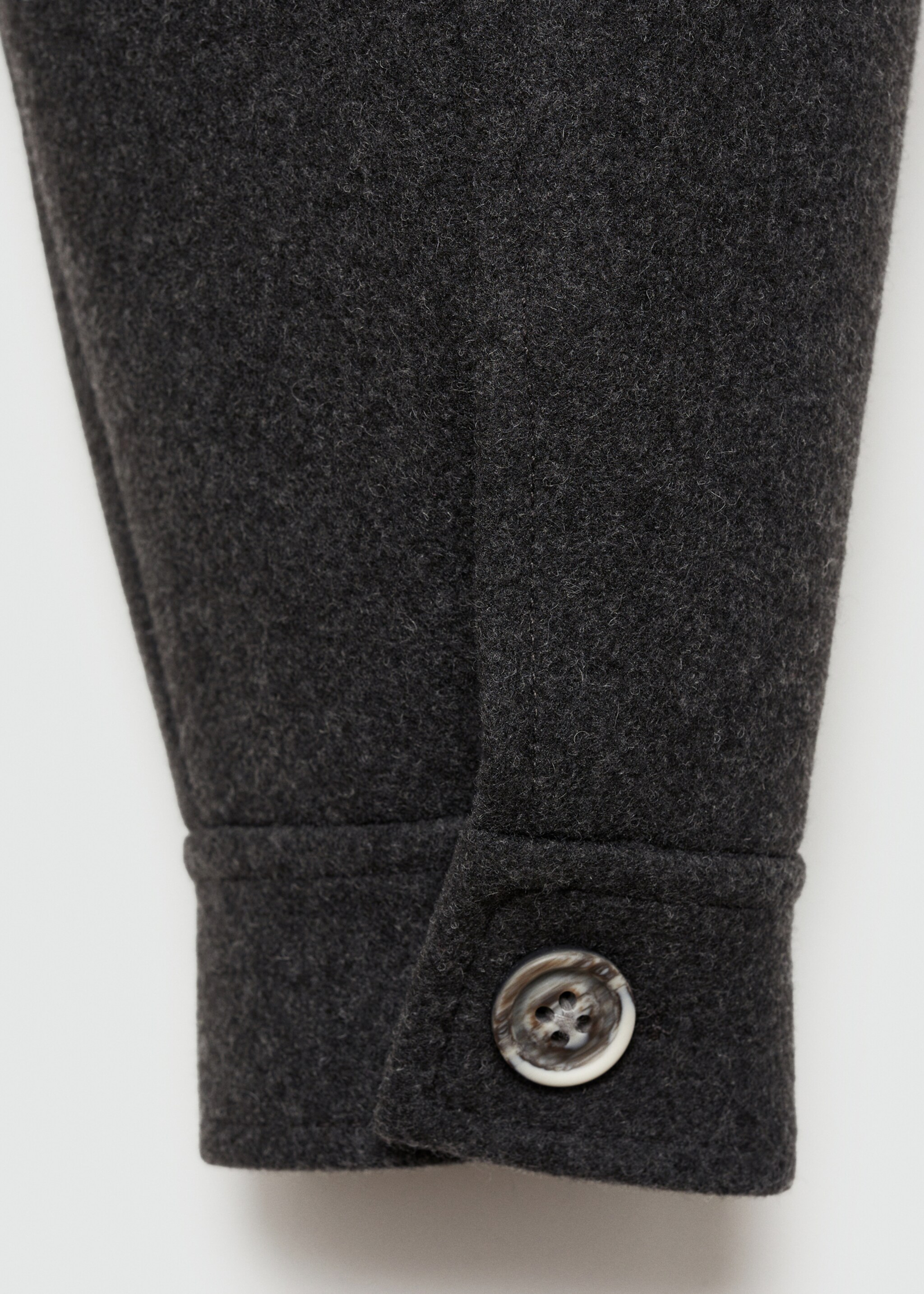 Crop-Jacke mit Taschen - Detail des Artikels 0, Grau. Ref: 77065648-00.