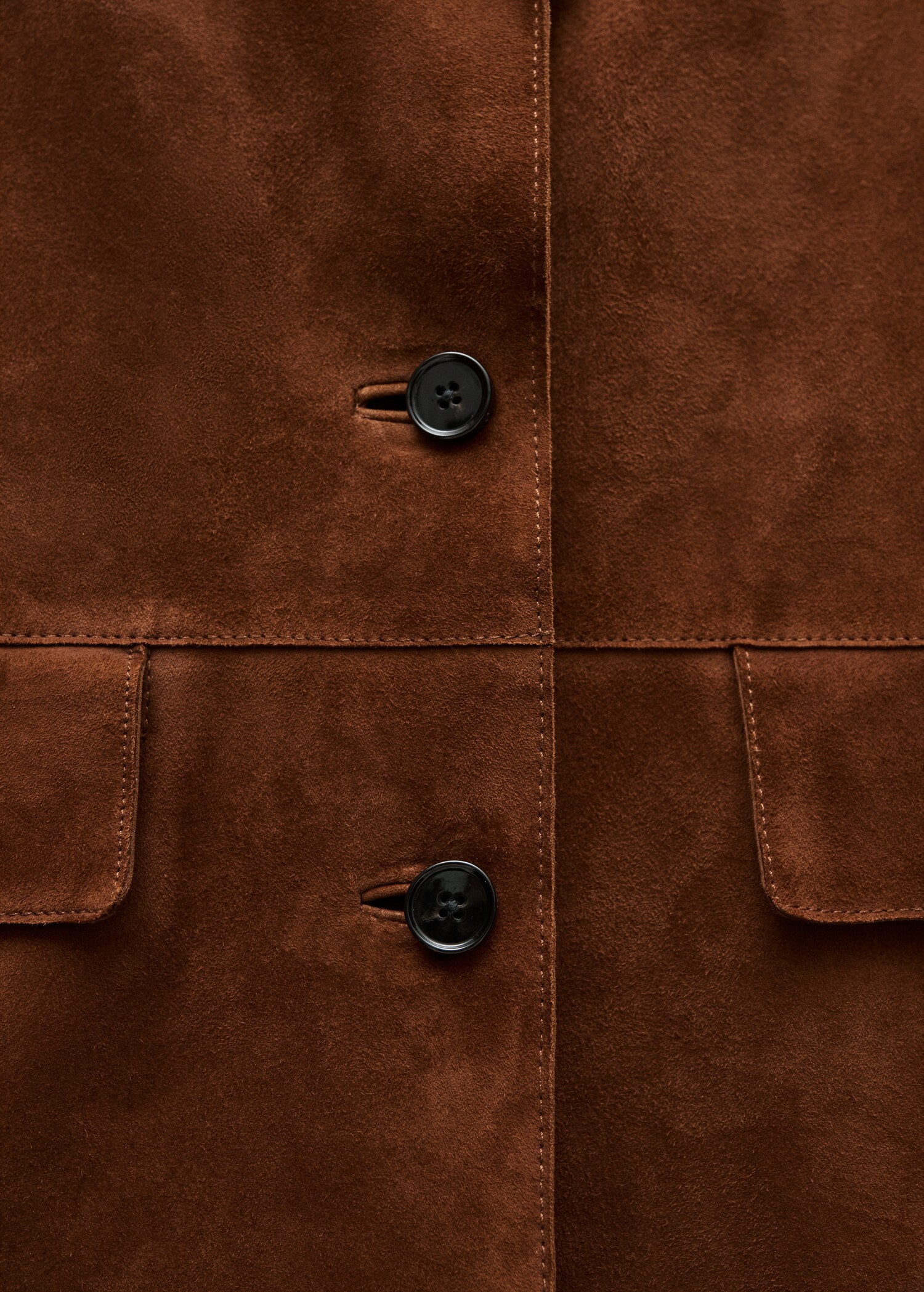 Suede leather blazer - Details of the article 8