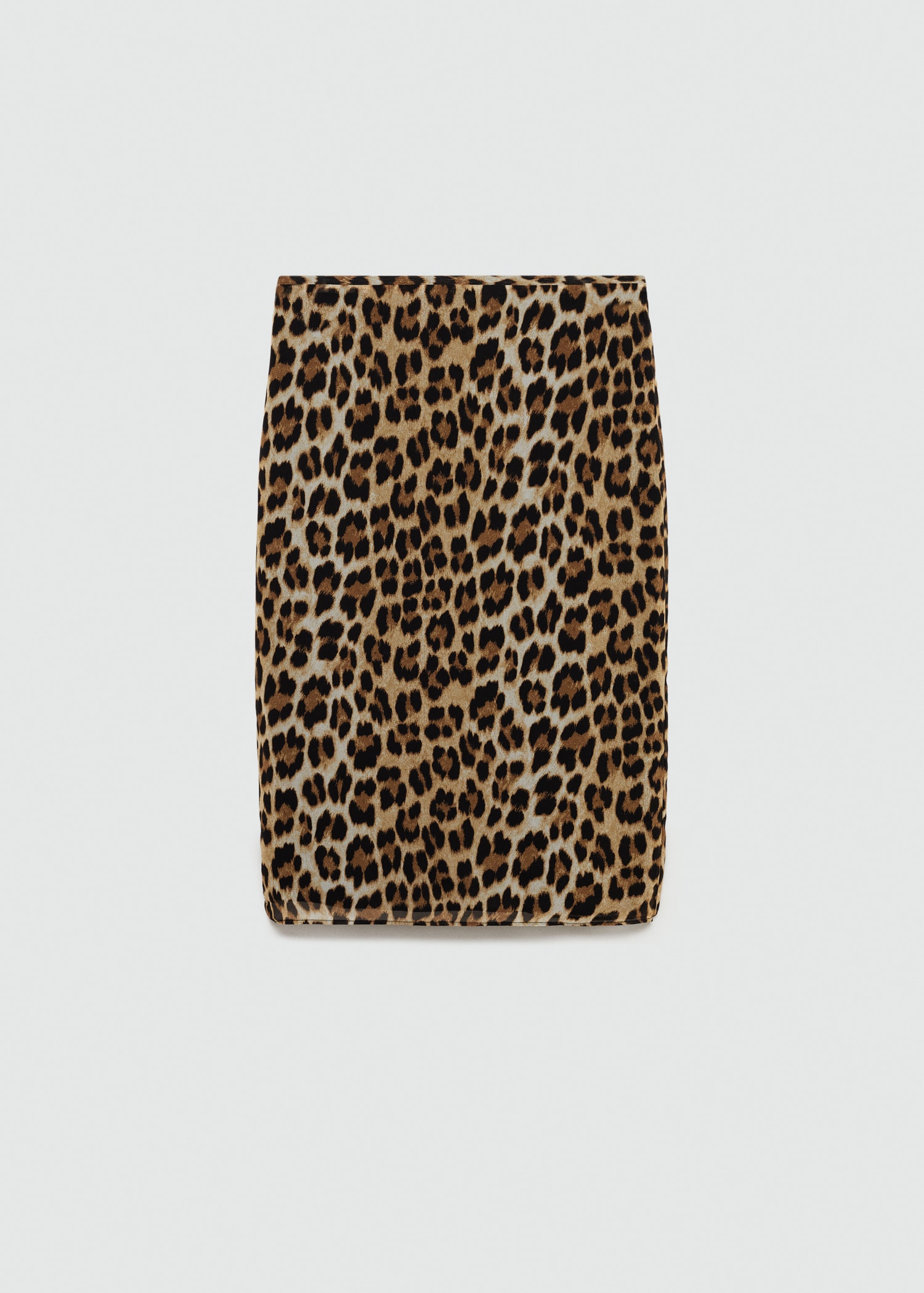 Leopard midi skirt Women MANGO OUTLET USA