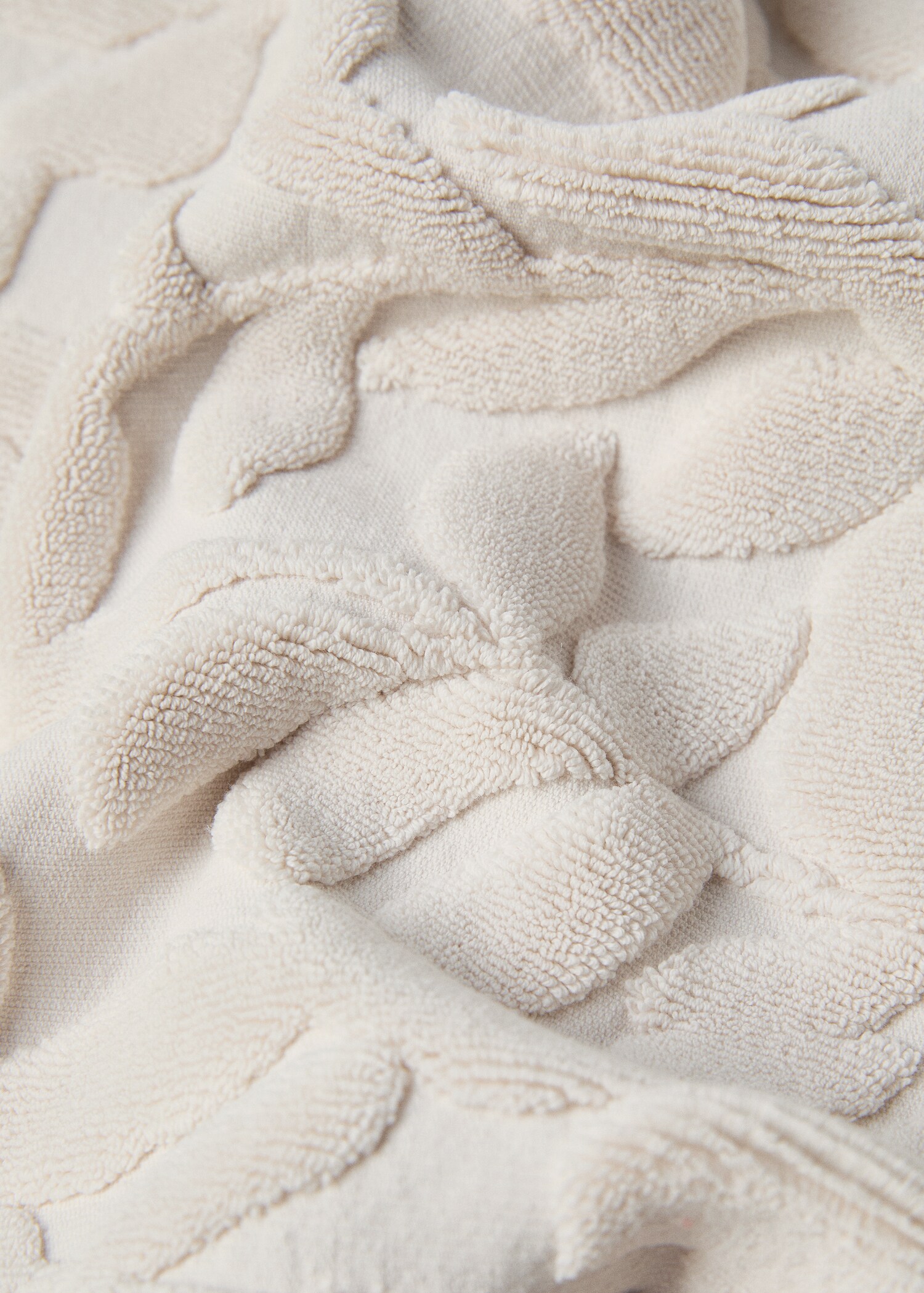 Jacquard floral bath mat 19.7x27.6in - Details of the article 1