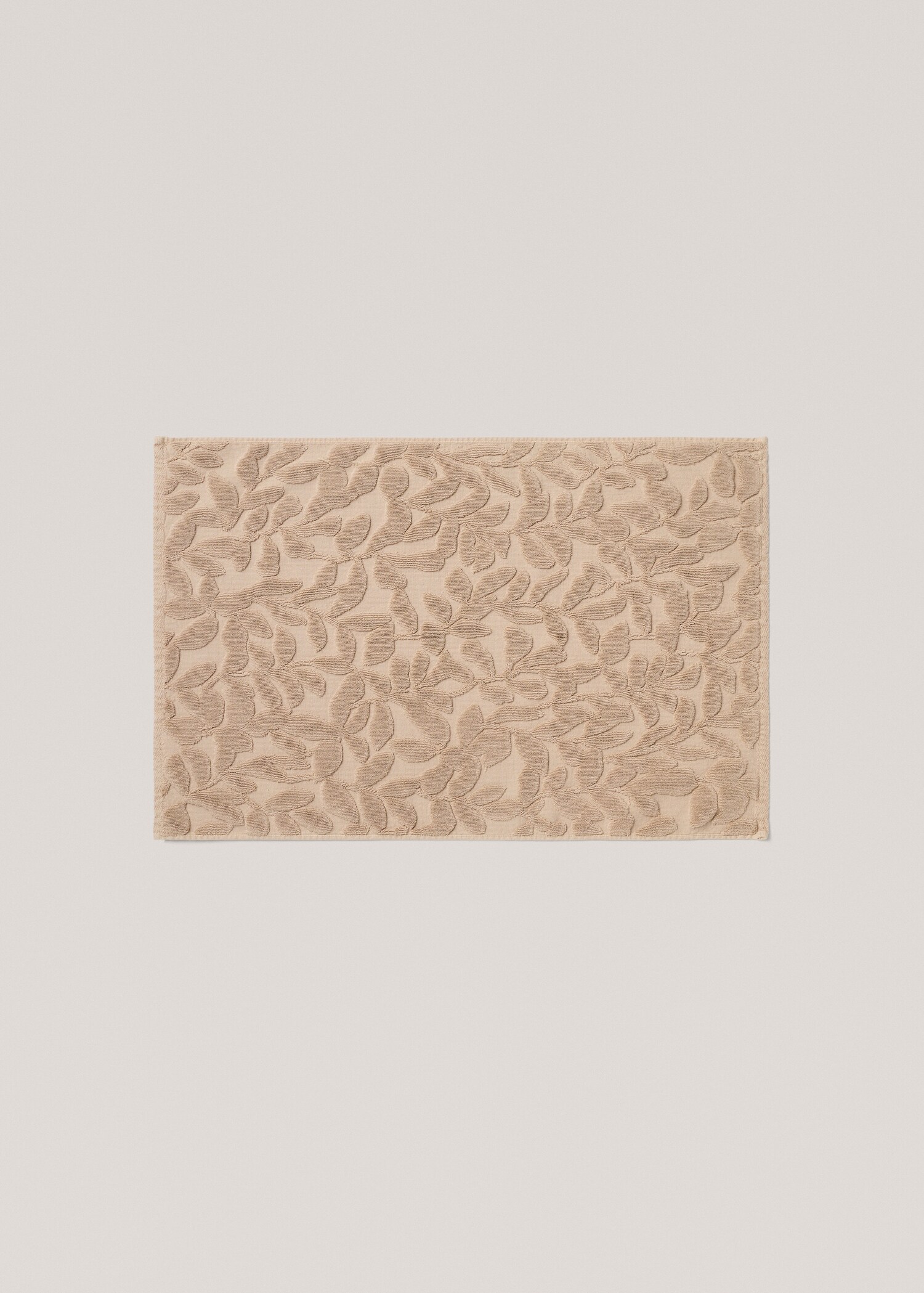 Jacquard floral bath mat 19.7x27.6in - Details of the article 3