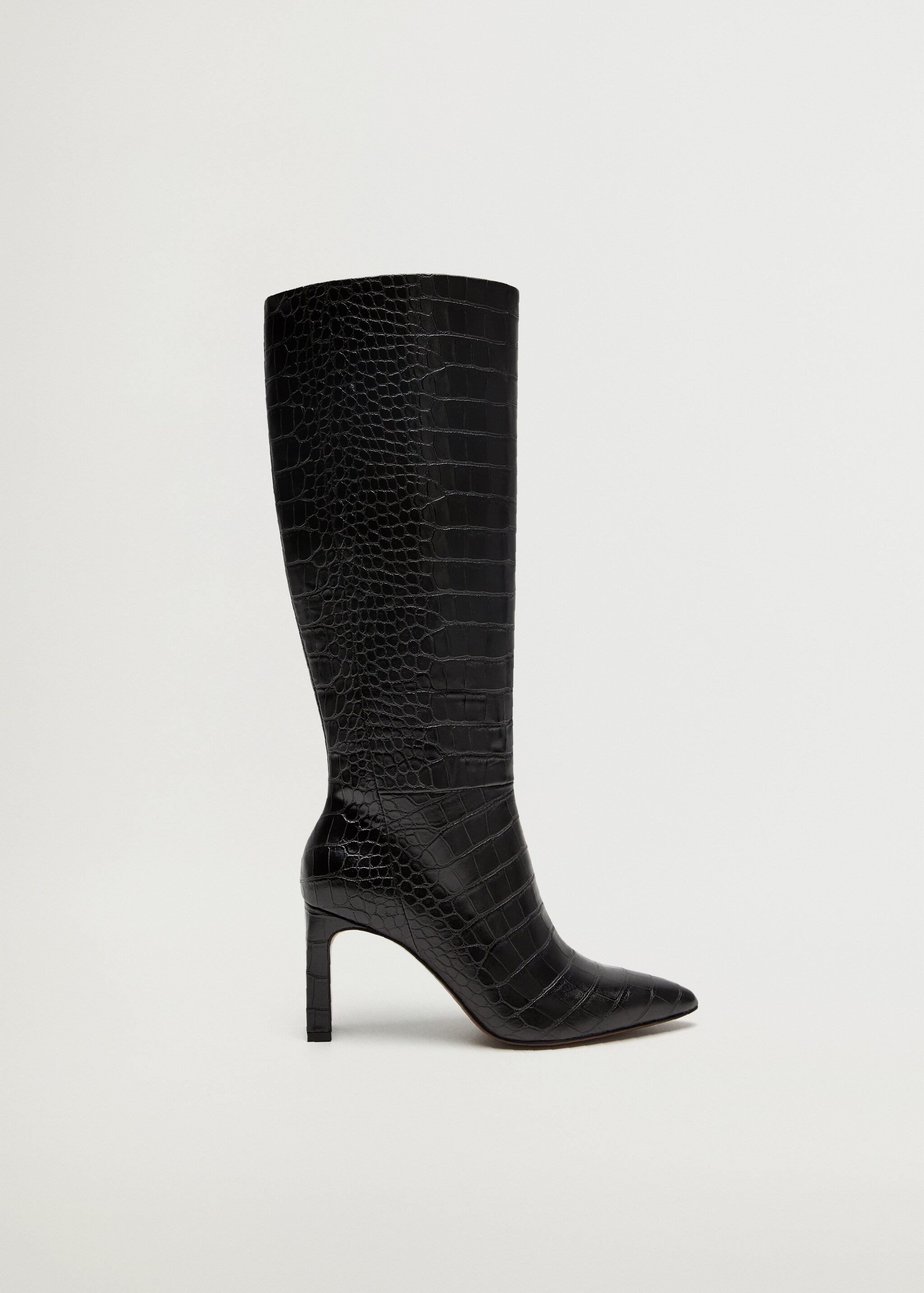Hoher Stiefel mit Absatz - Artikel ohne Model