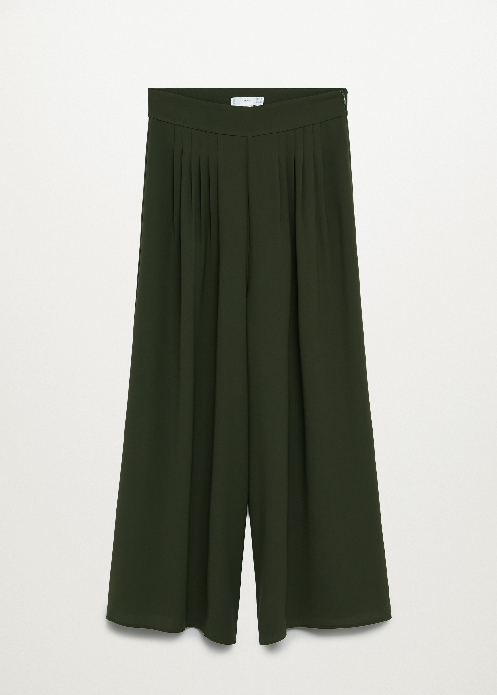 Kalhoty culottes s plisováním - Zboží bez modelu