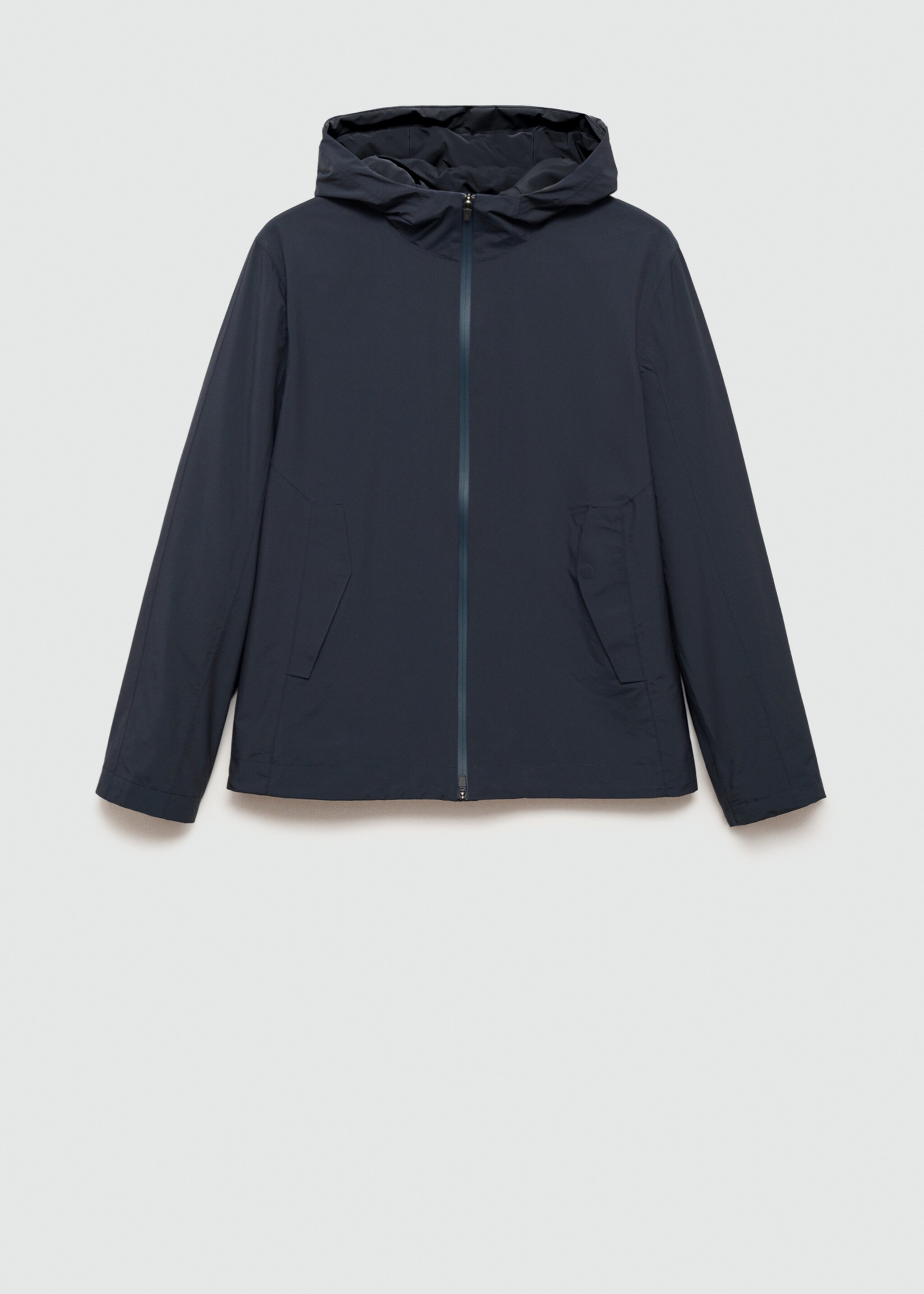 Veste capuche imperméable - Article sans modèle, Bleu marine foncé. Ref: 77065961-00.