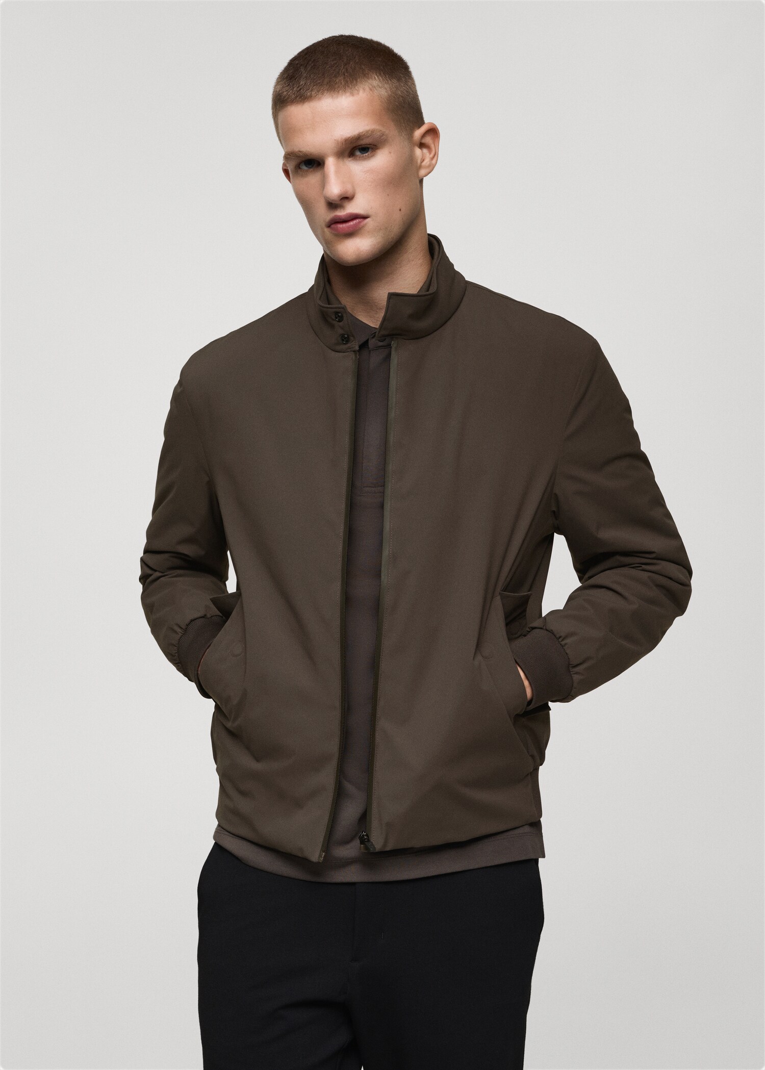 Veste imperméable rembourrage Thermore® - Plan moyen
