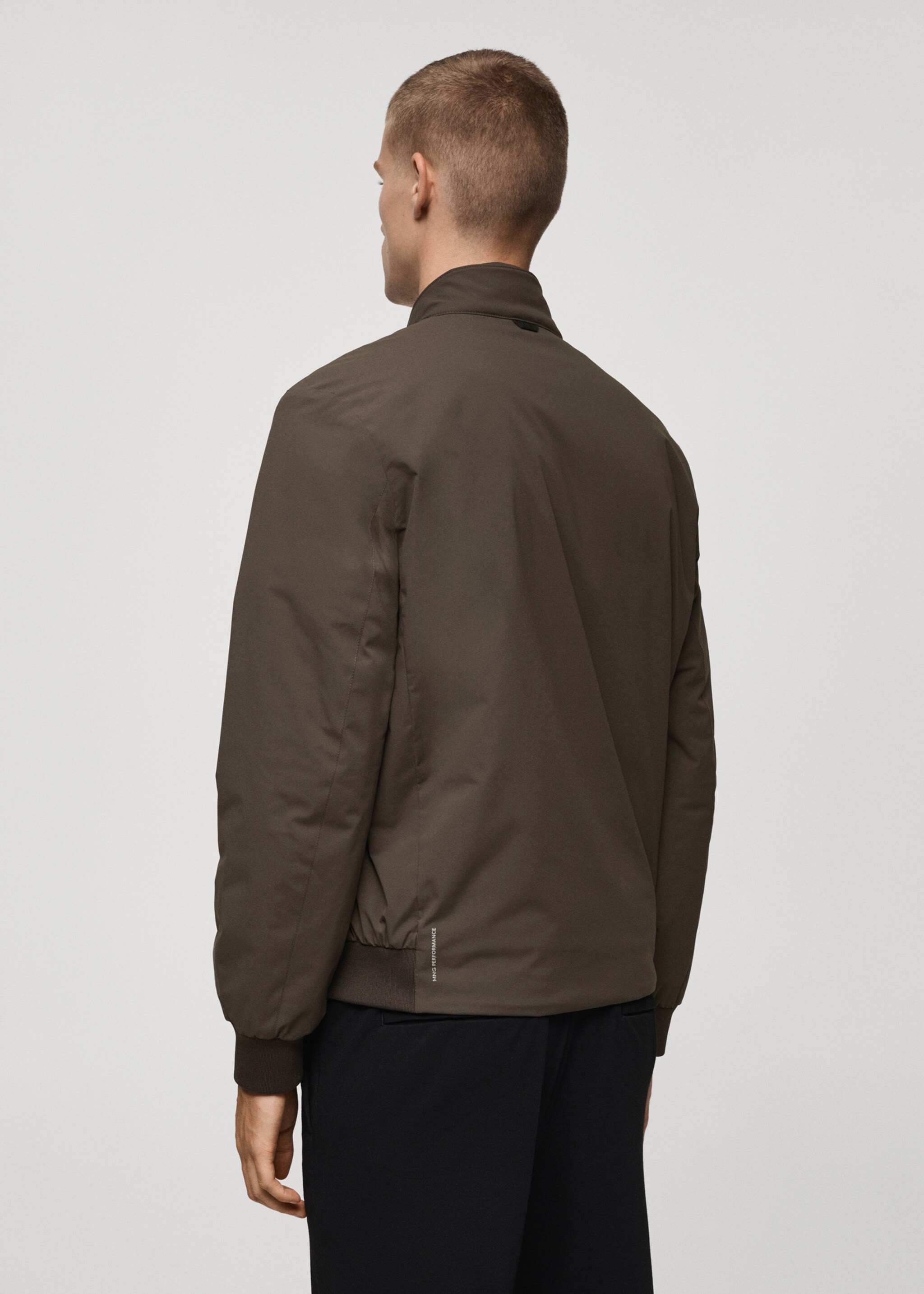 Veste imperméable rembourrage Thermore® - Verso de l’article, Marron. Ref: 77065963-00.