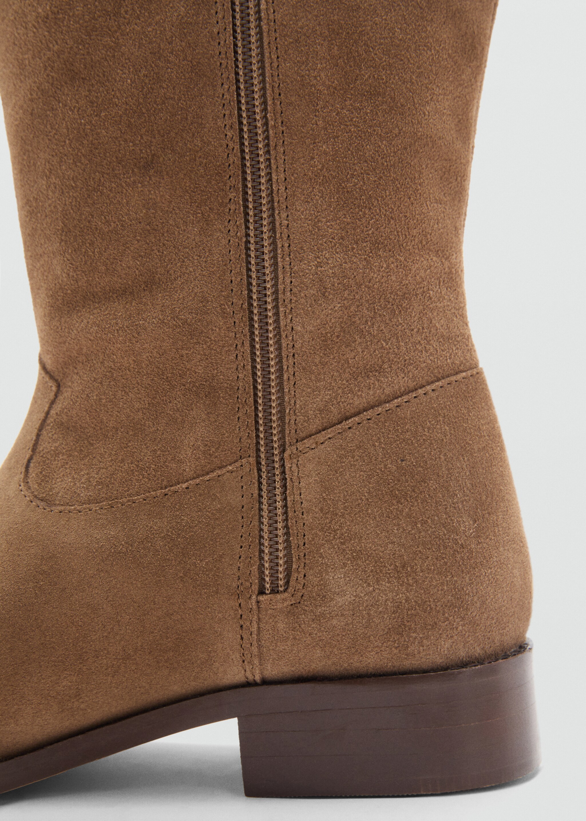 Bottes cowboy cuir - Détail de l'article 1, Tabac. Ref: 77065970-00.