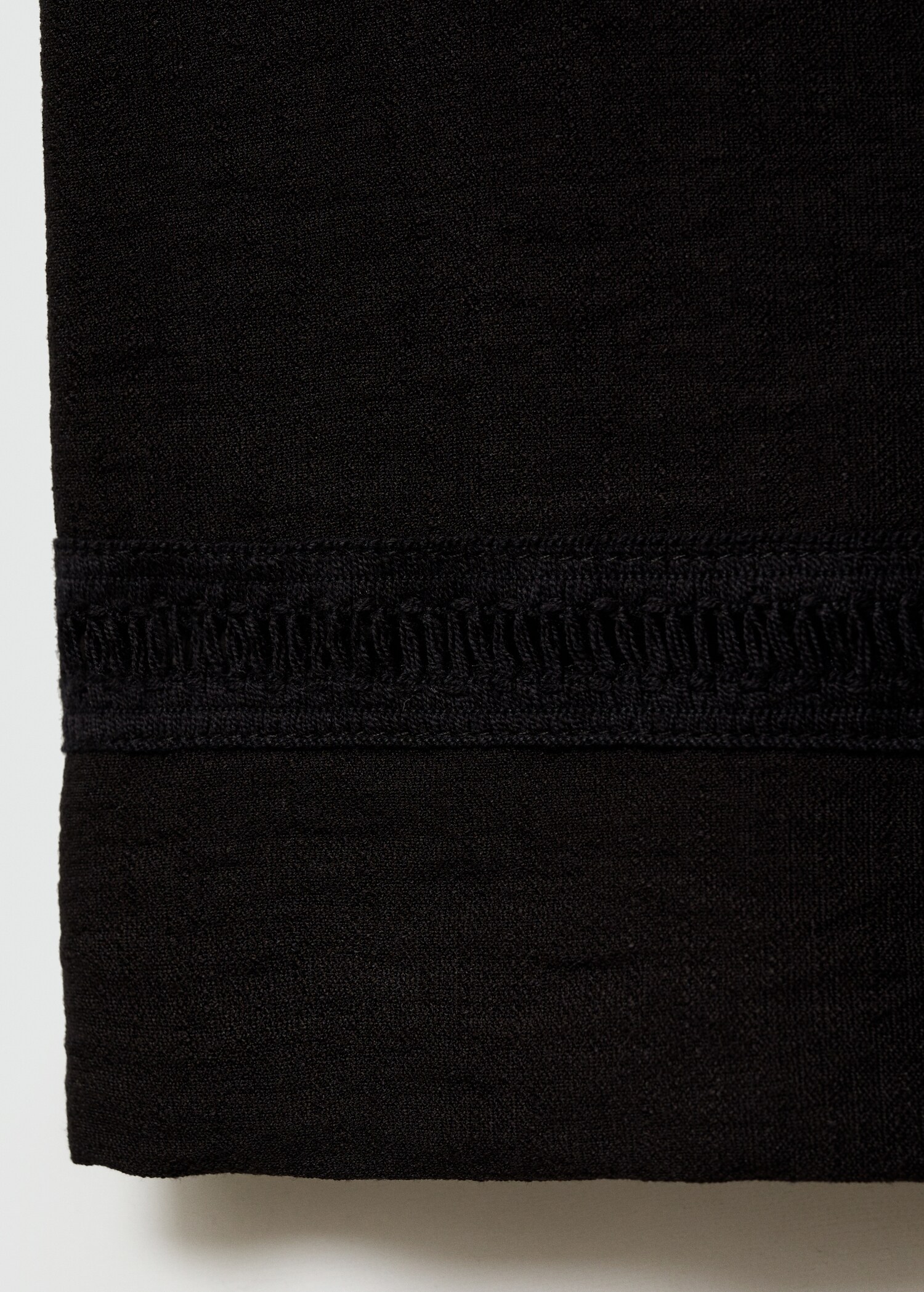 Wideleg pleated trousers - Details of the article 0
