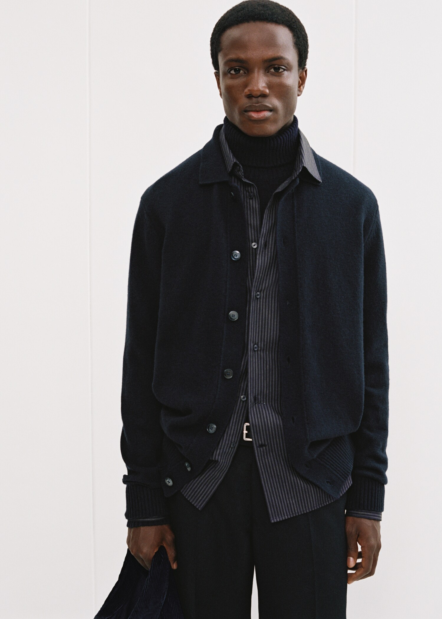 Camisa algodón slim fit raya diplomática - Detalle del artículo 3