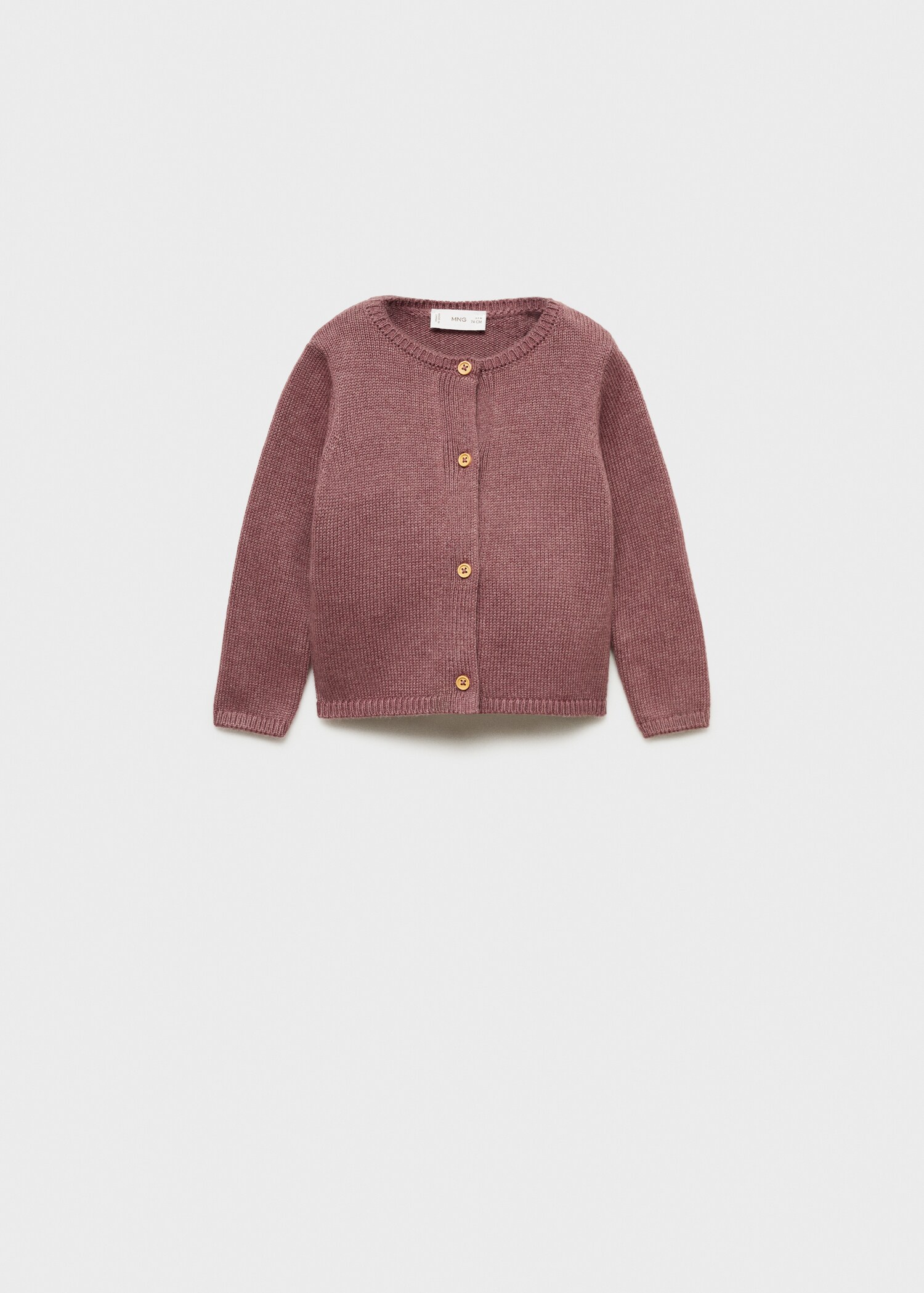 Strickjacke mit Knöpfen - Artikel ohne Model