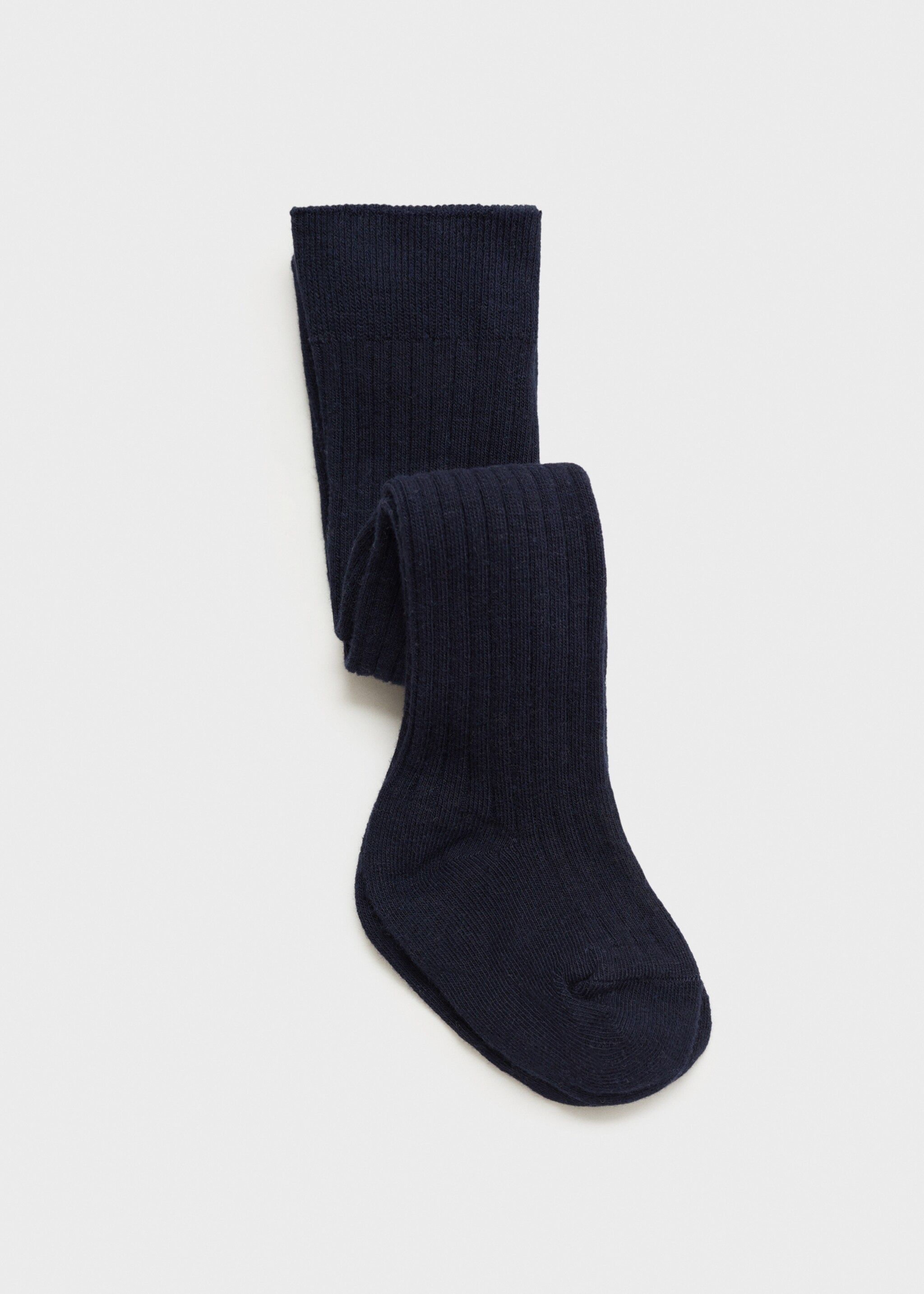 Ribbed knitted leggings - Article without model