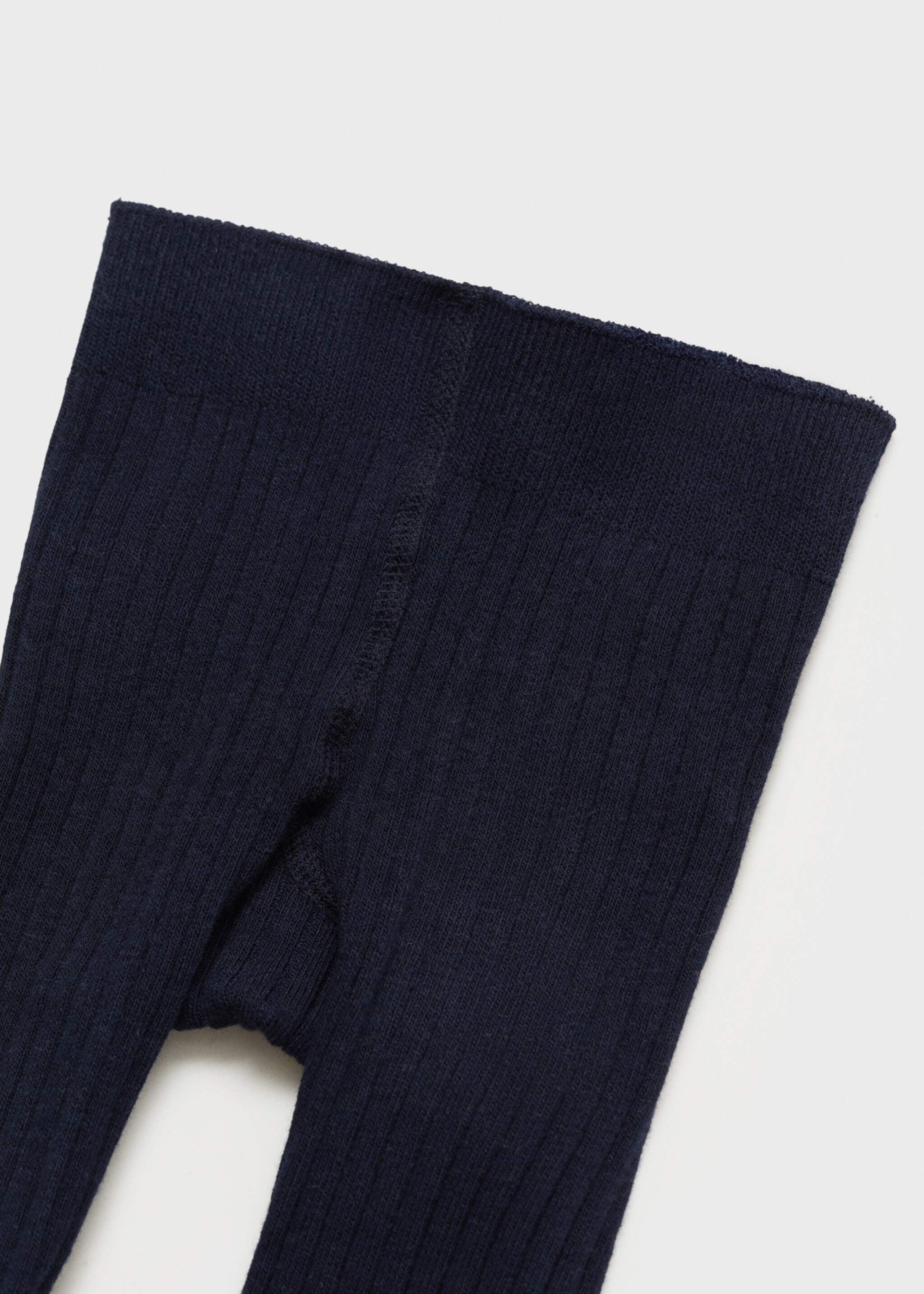 Ribbed knitted leggings - Details of the article 0