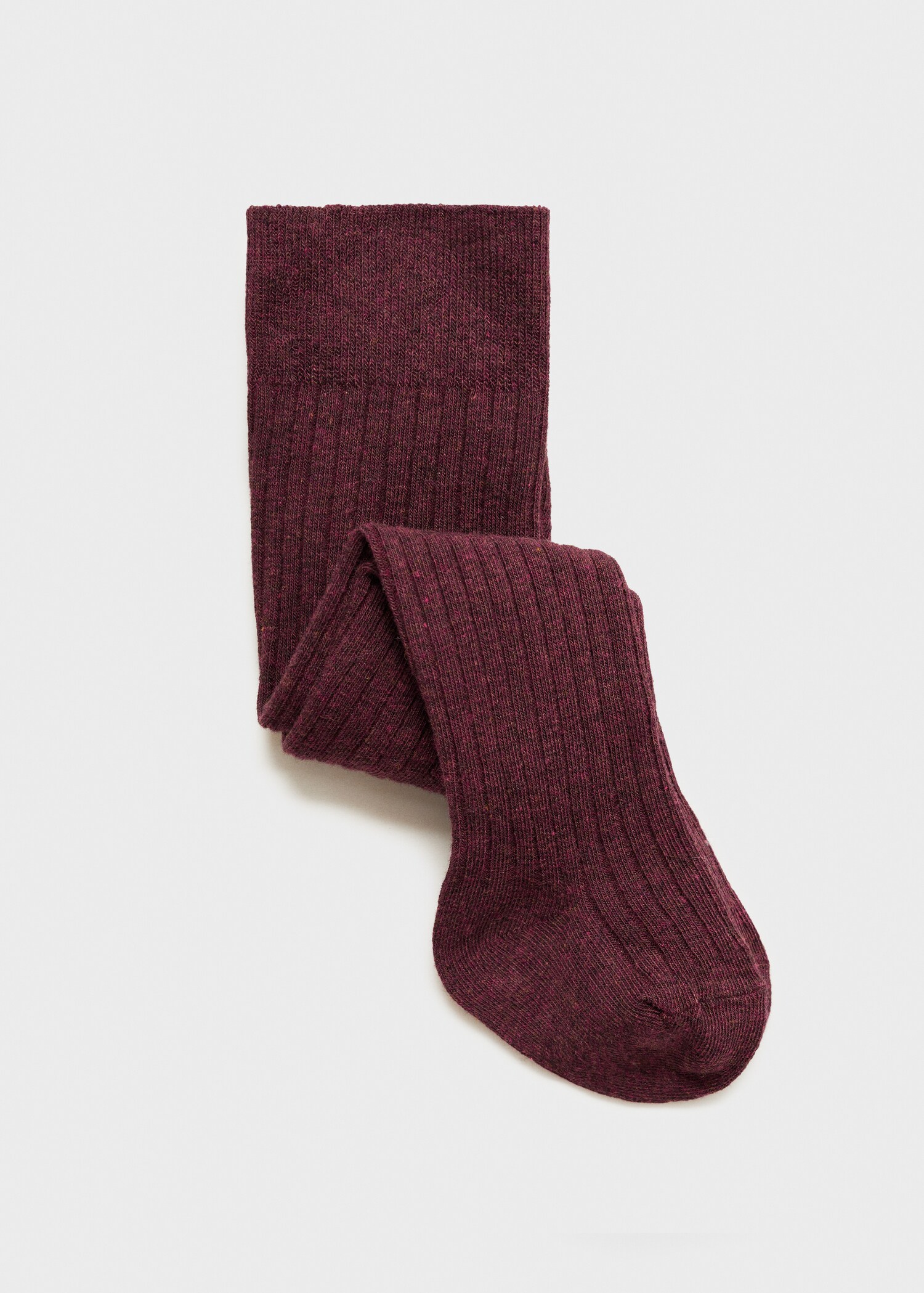 Ribbed knitted leggings - Article without model