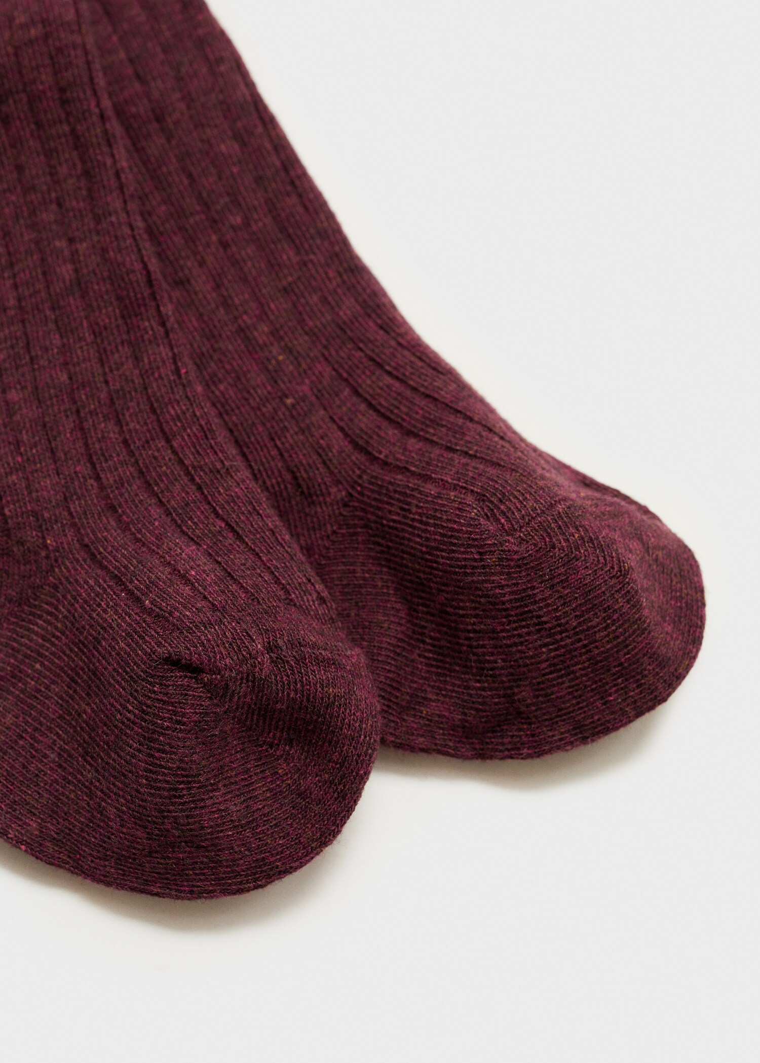 Ribbed knitted leggings - Details of the article 8