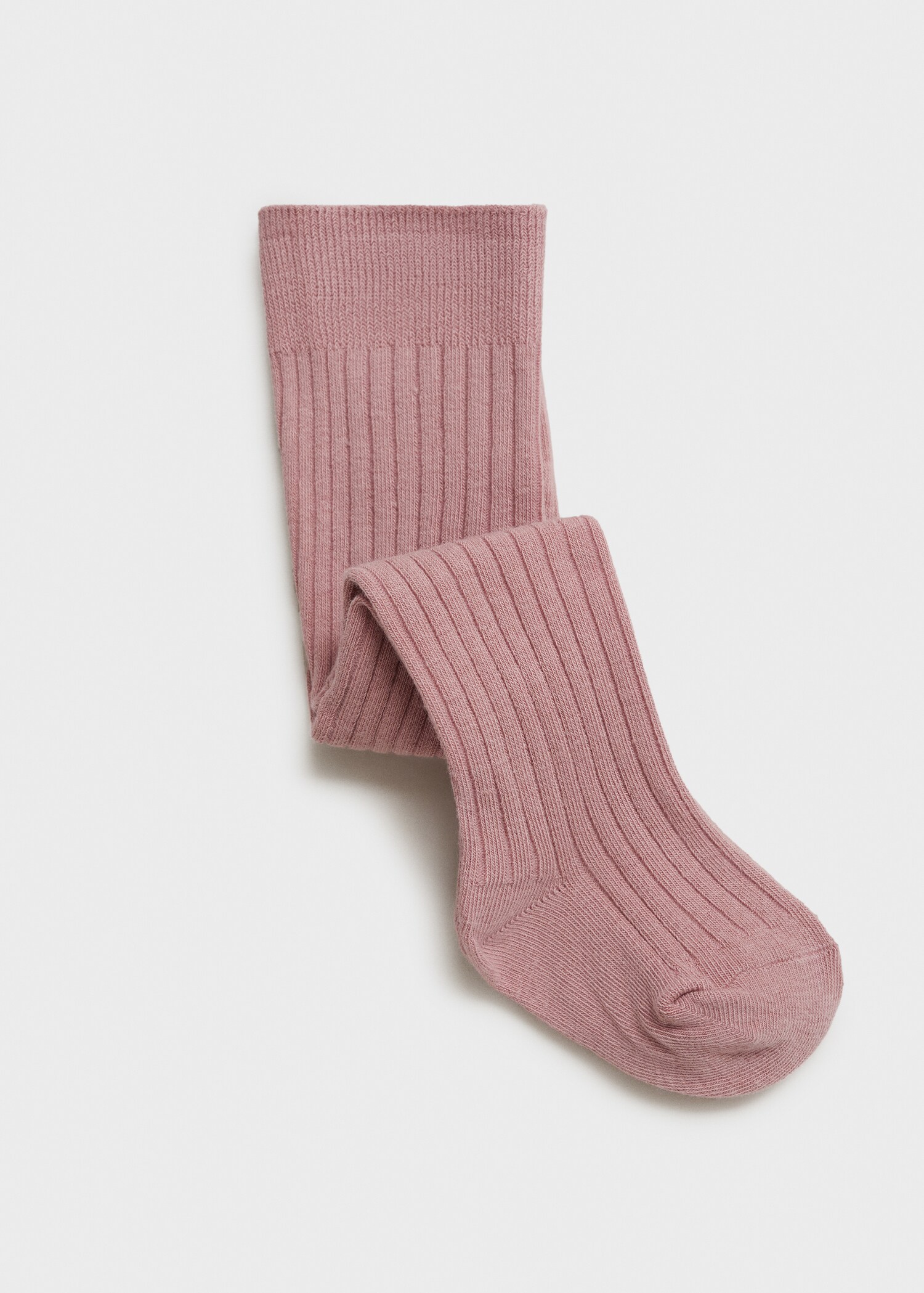 Ribbed knitted leggings - Article without model