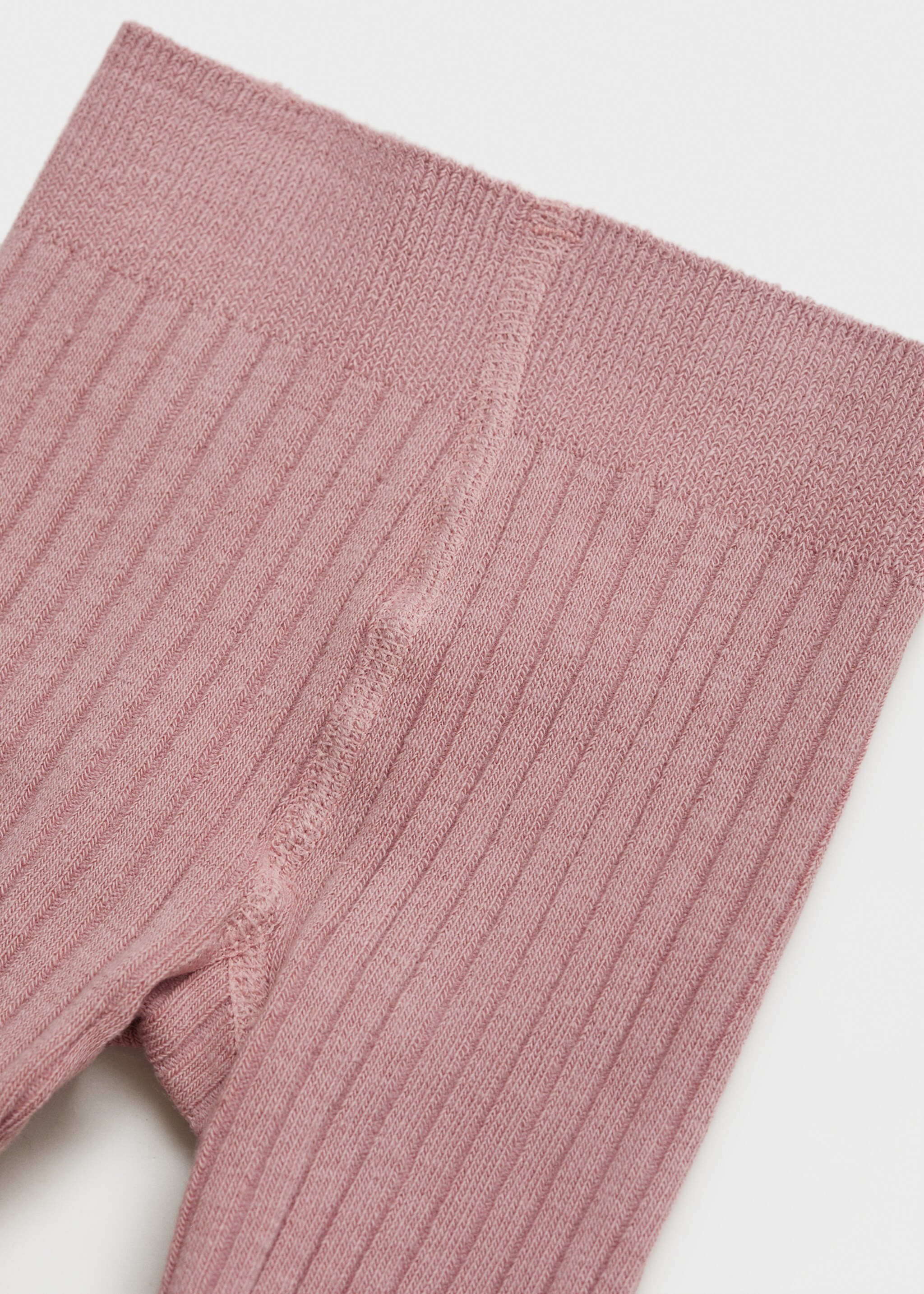 Žebrované punčocháče - Detail zboží 0, Růžová. Ref: 77065997-00.