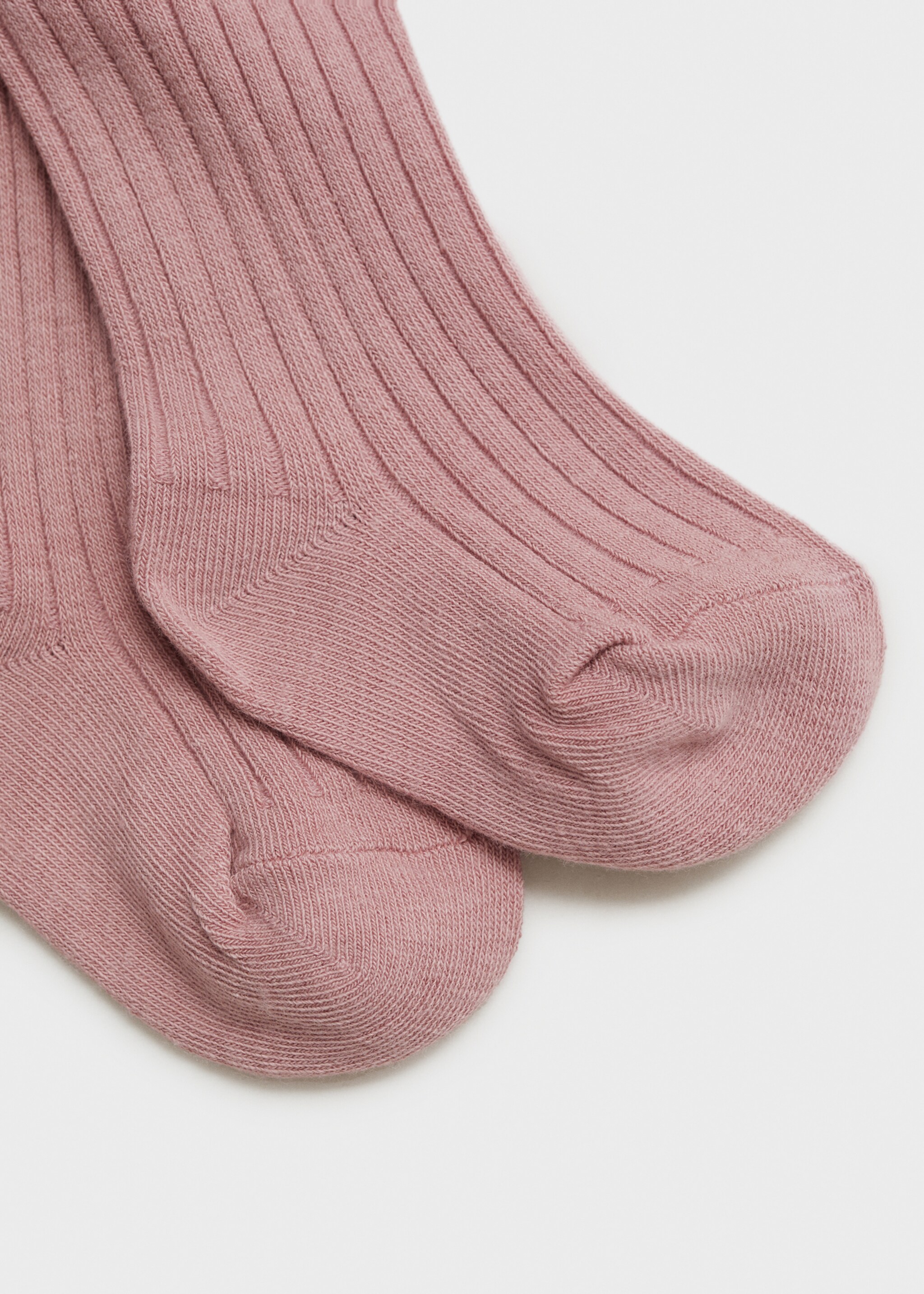 Žebrované punčocháče - Detail zboží 8, Růžová. Ref: 77065997-00.