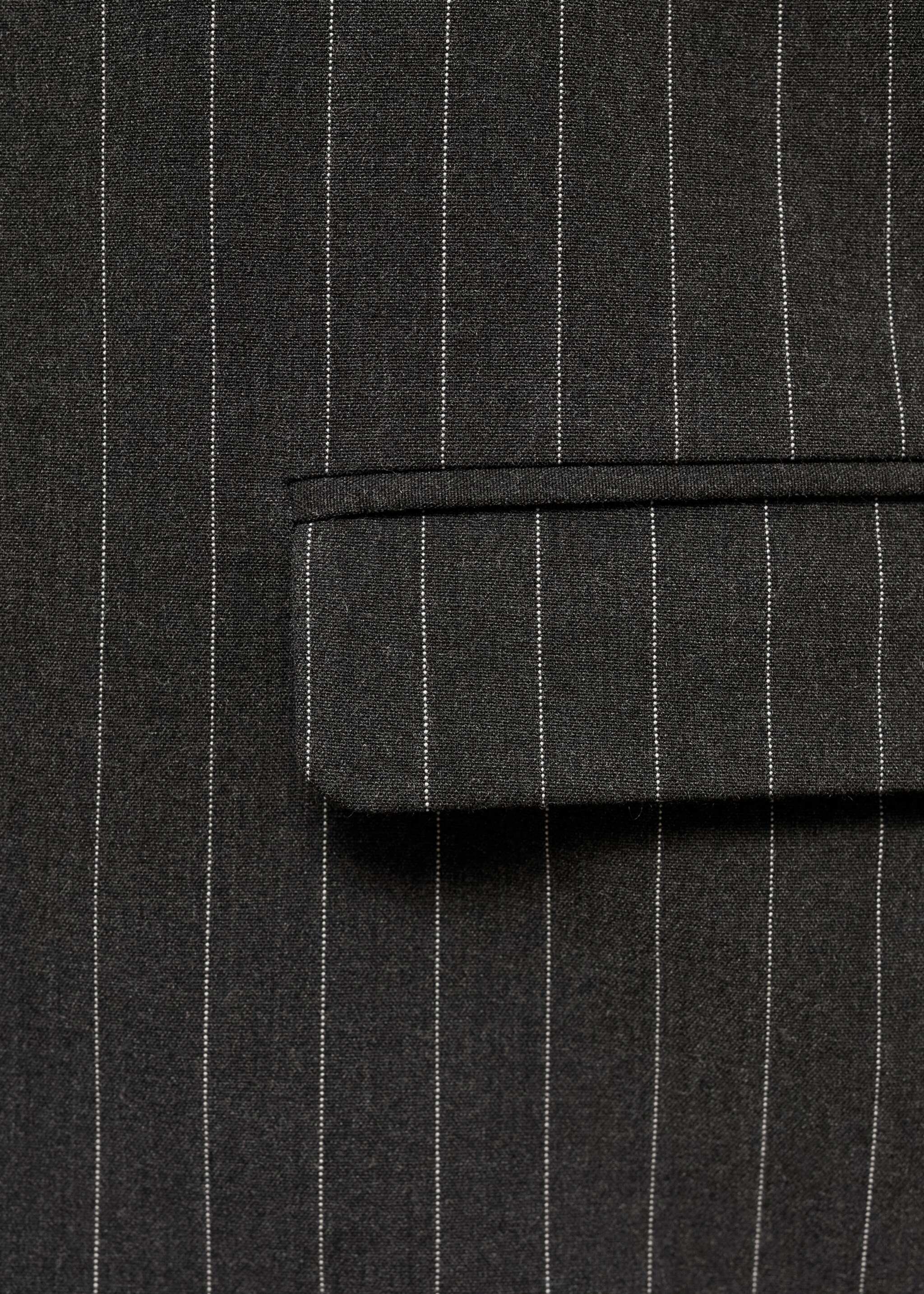 Blazer vestir ratlles - Detall de l'article 0, Gris. Ref: 77066000-00.