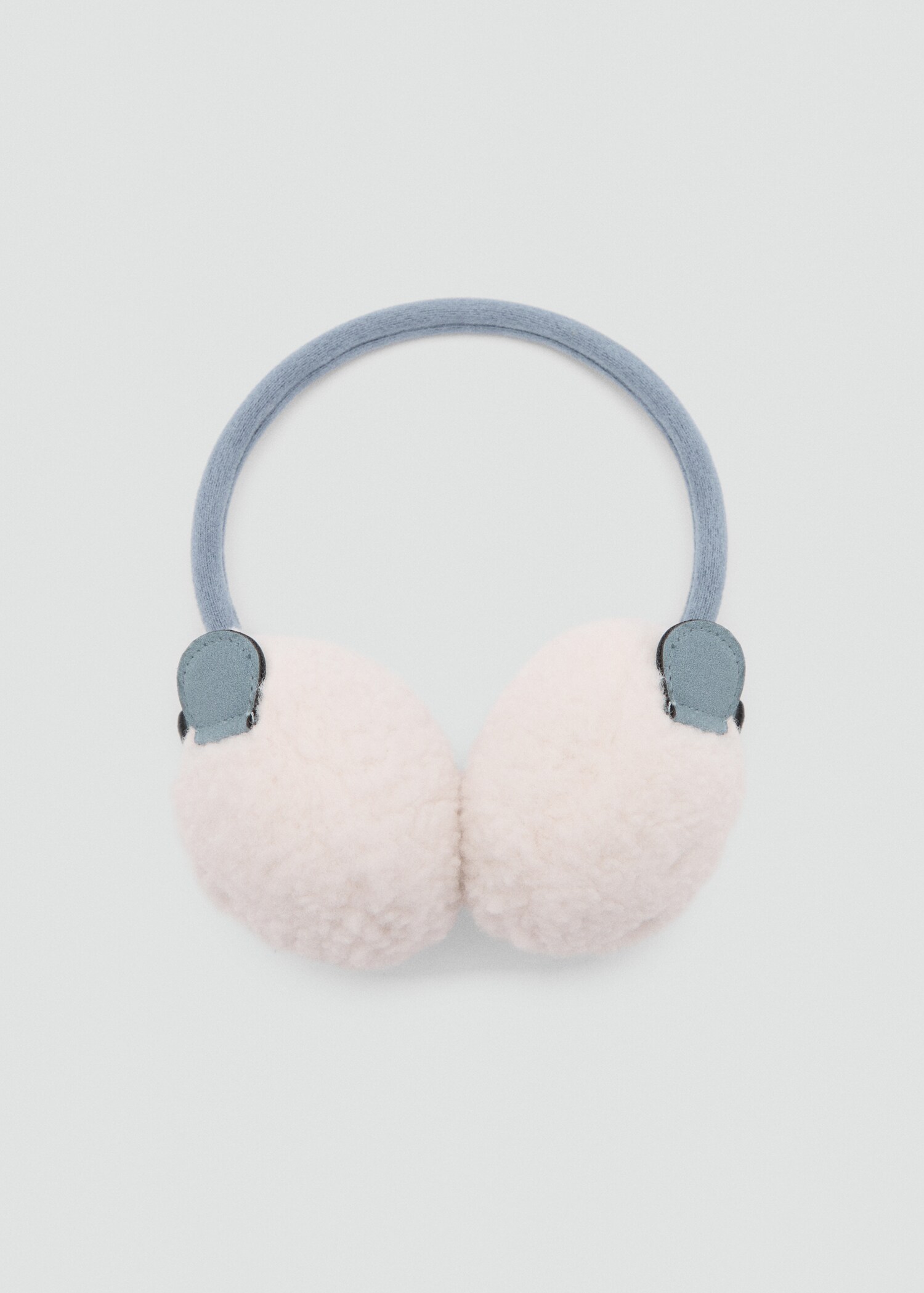 Shearling-effect earmuffs - Article without model