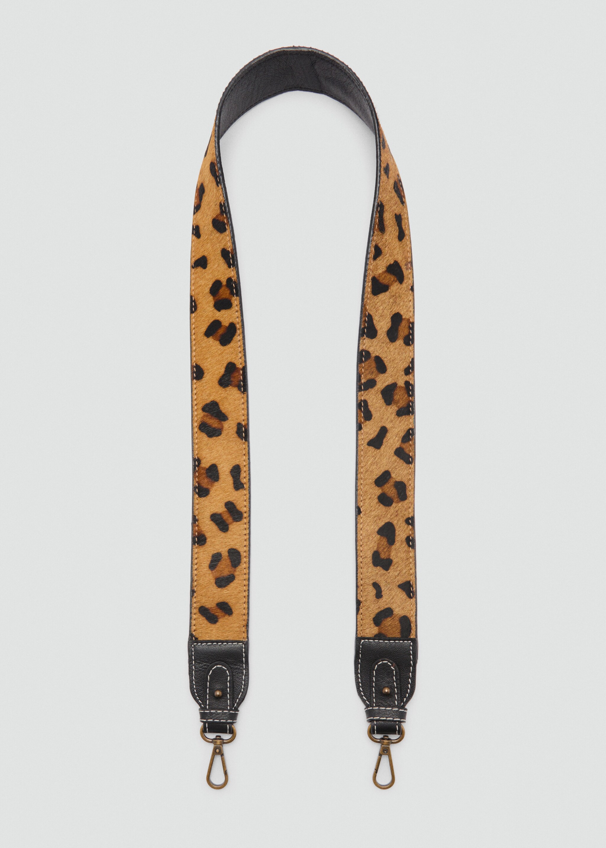 Leather printed bag strap - Article without model