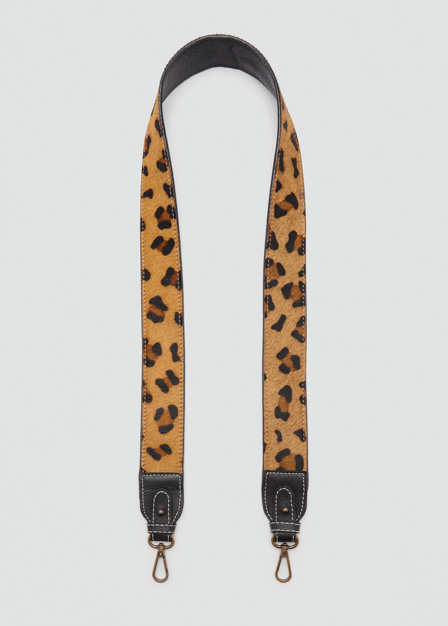 Leather printed bag strap - Article without model