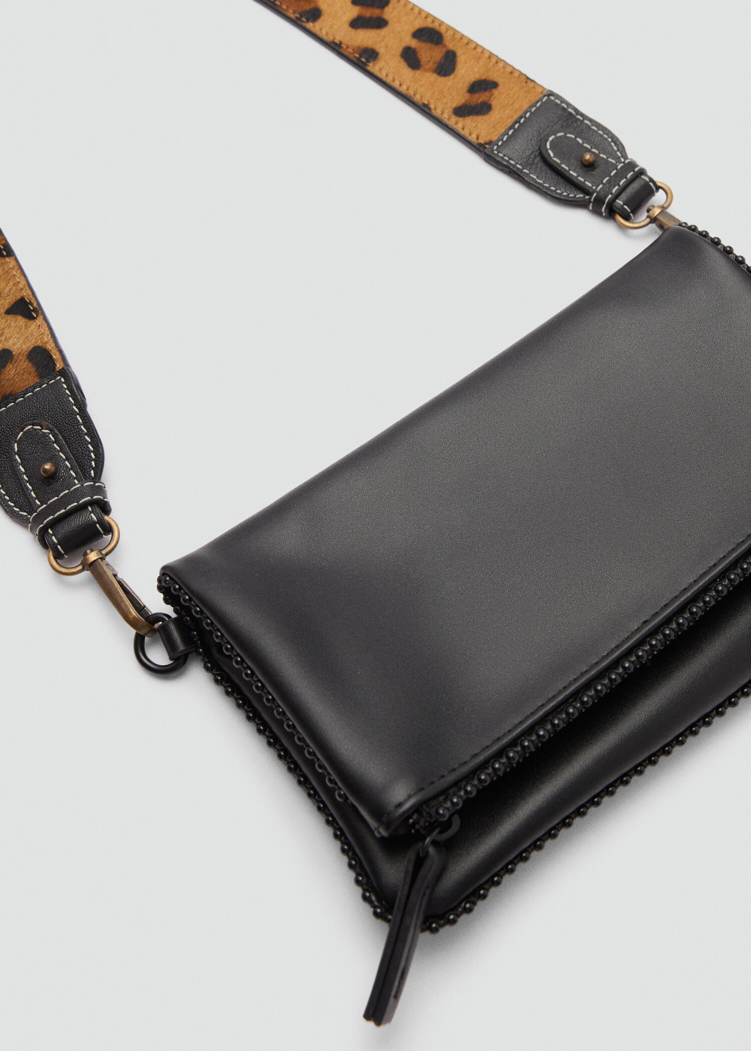 Leather printed bag strap - Details of the article 1